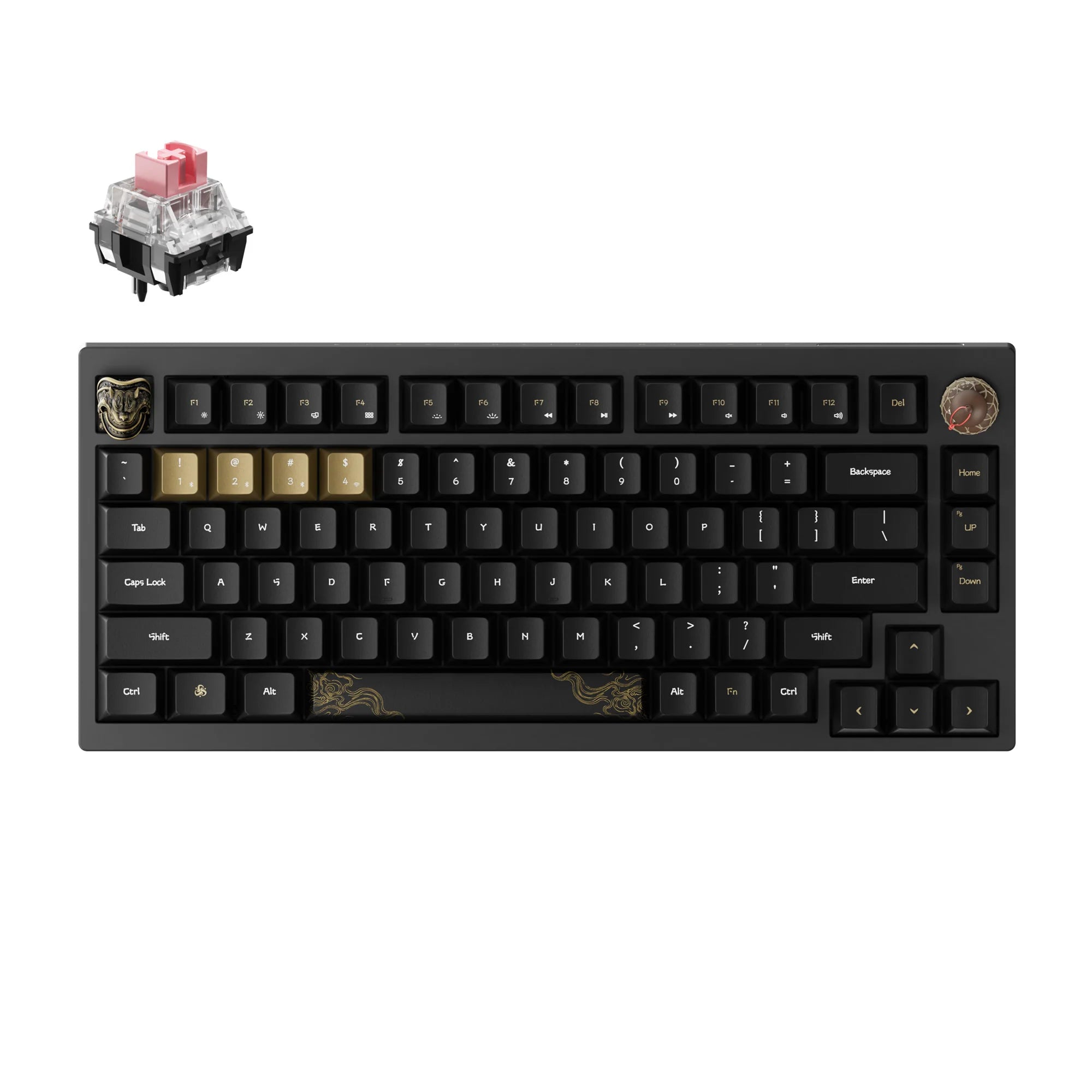 Black Myth Wukong Wireless Mechanical Keyboard - View 2