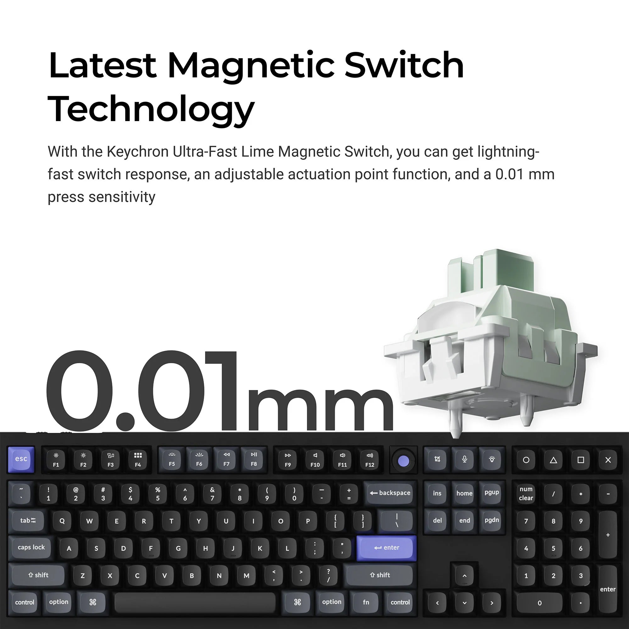 Keychron Q6 HE 8K Magnetic Switch Keyboard - View 2