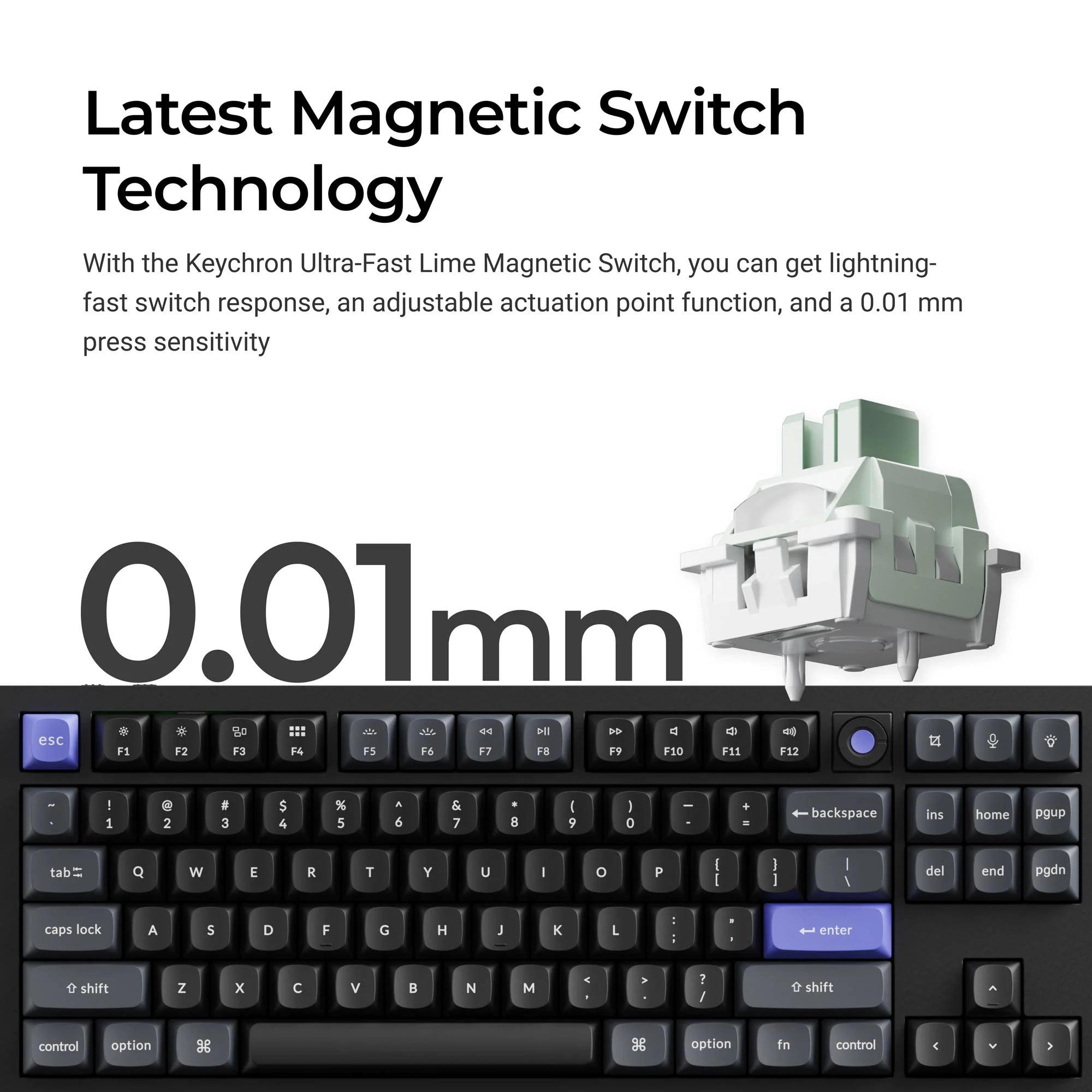 Keychron Q3 HE 8K Magnetic Switch Keyboard - View 2