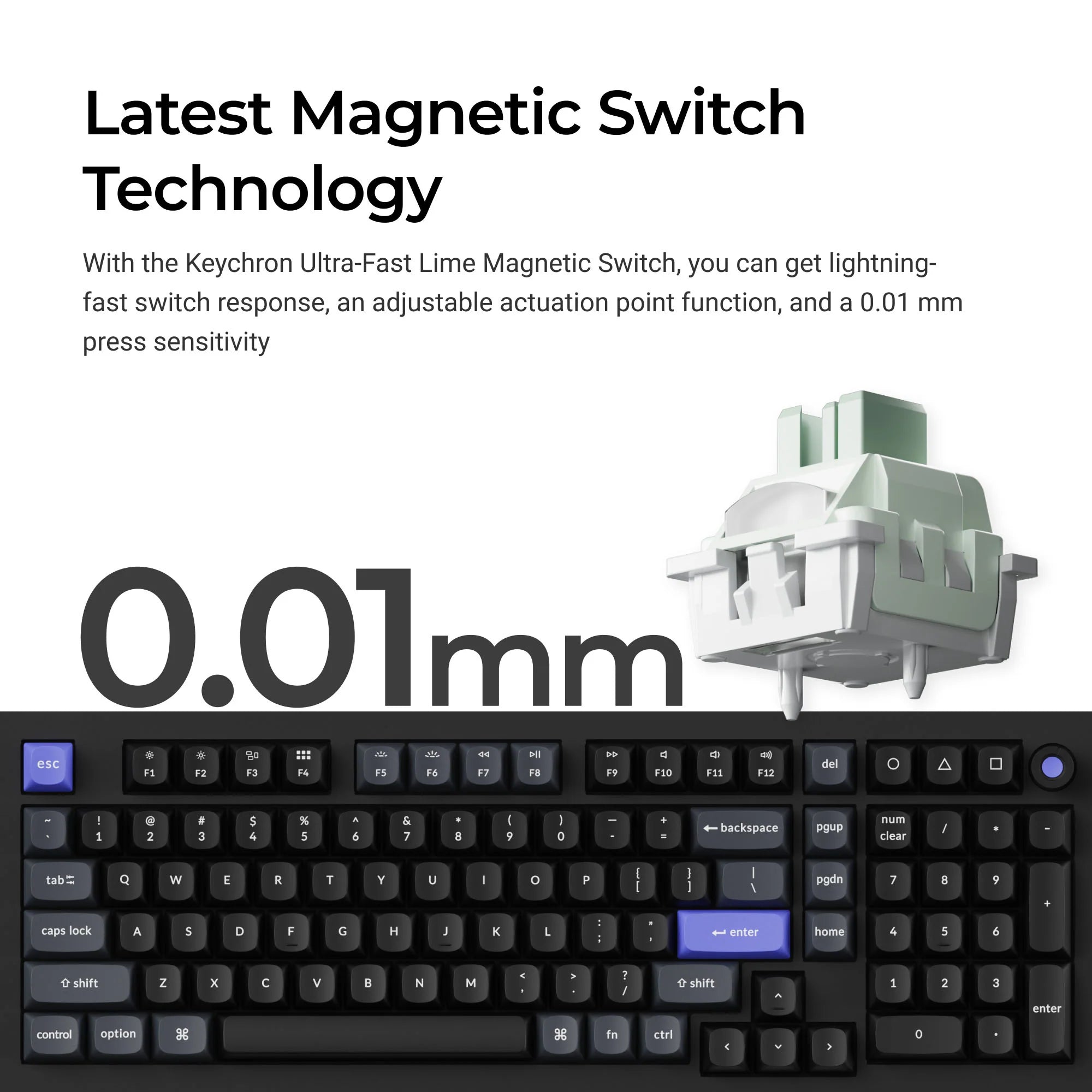 Keychron Q5 HE 8K Magnetic Switch Keyboard - View 2