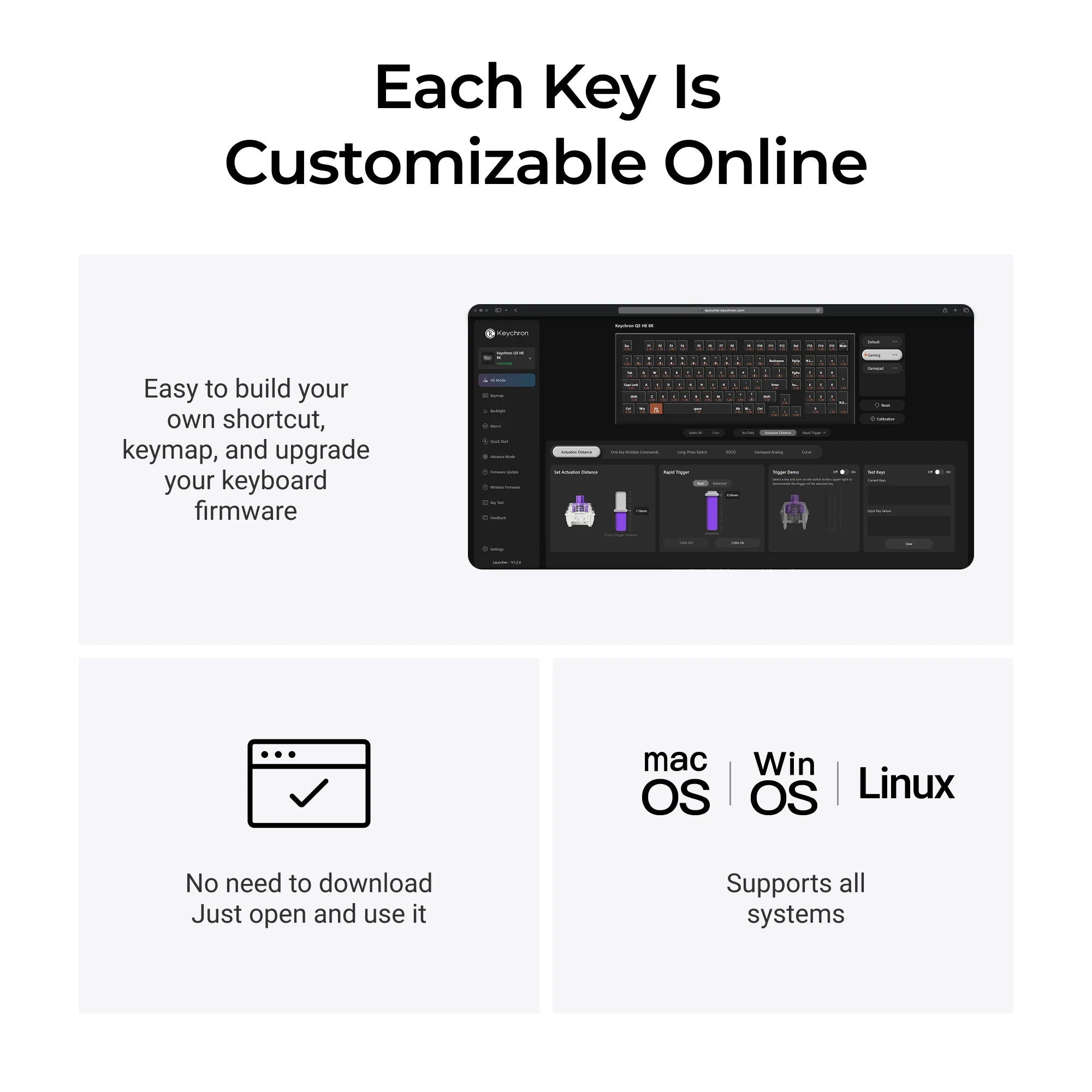 Keychron Q5 HE 8K Magnetic Switch Keyboard - View 6