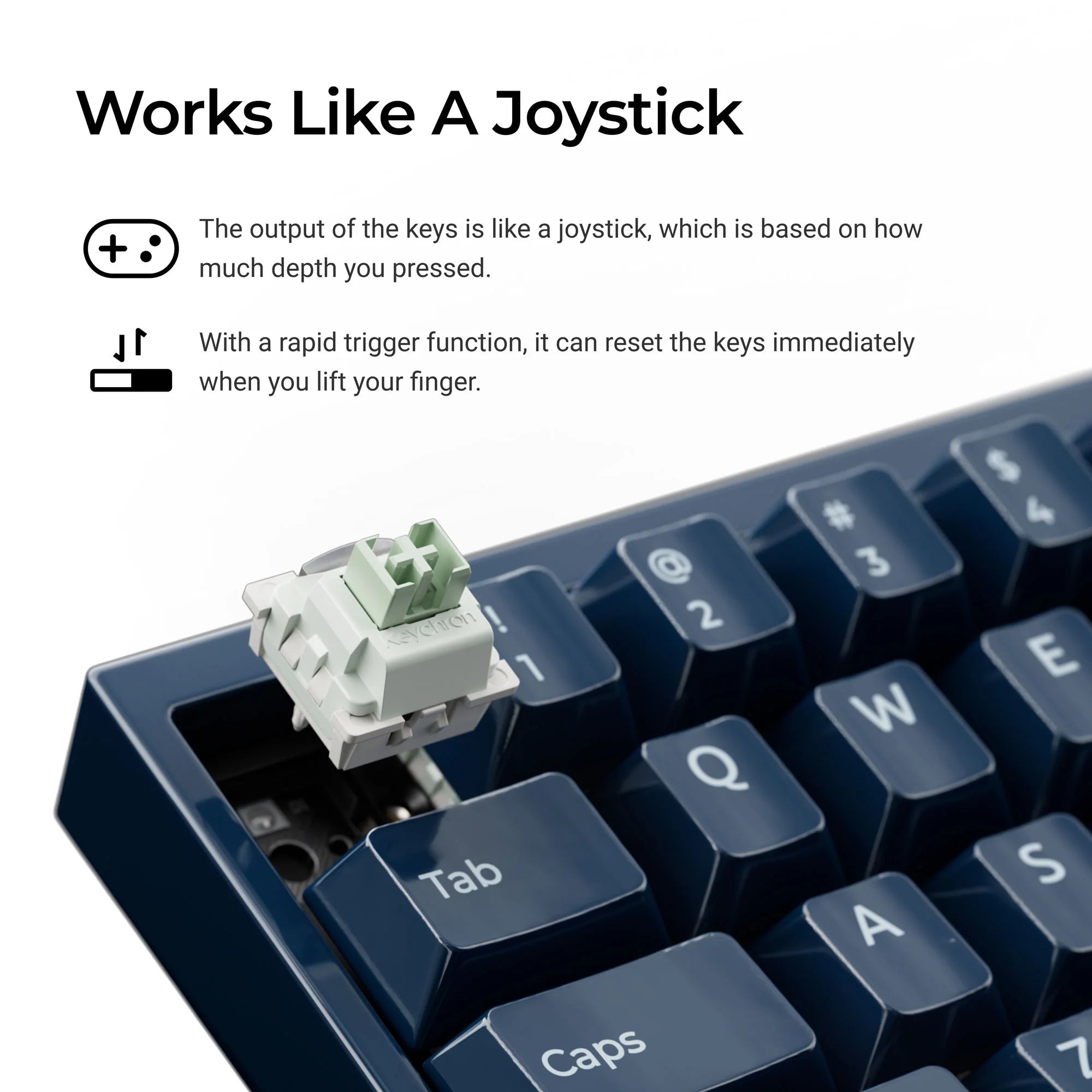 Keychron Q16 HE 8K Magnetic Switch Keyboard - View 3