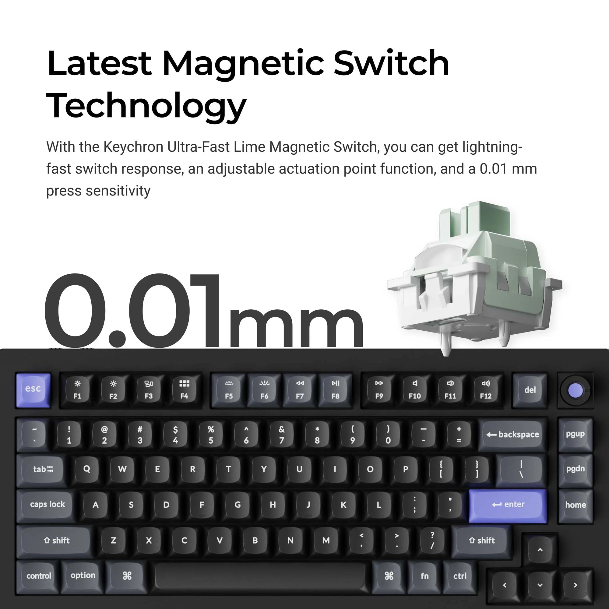 Keychron Q1 HE 8K Magnetic Switch Keyboard - View 2