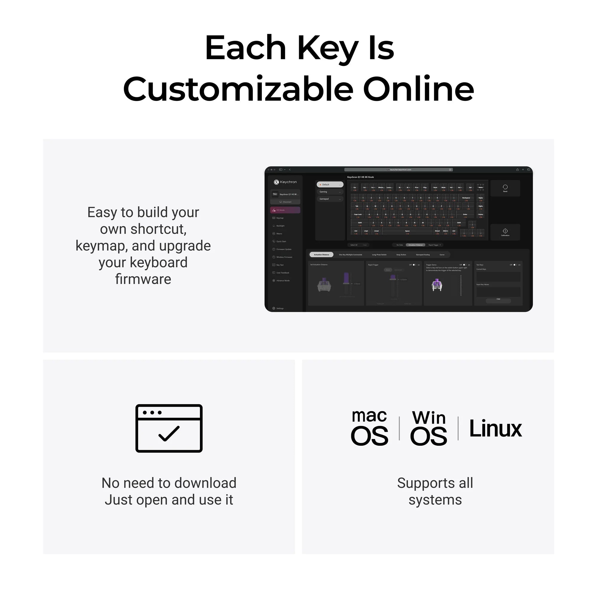 Keychron Q1 HE 8K Magnetic Switch Keyboard - View 6