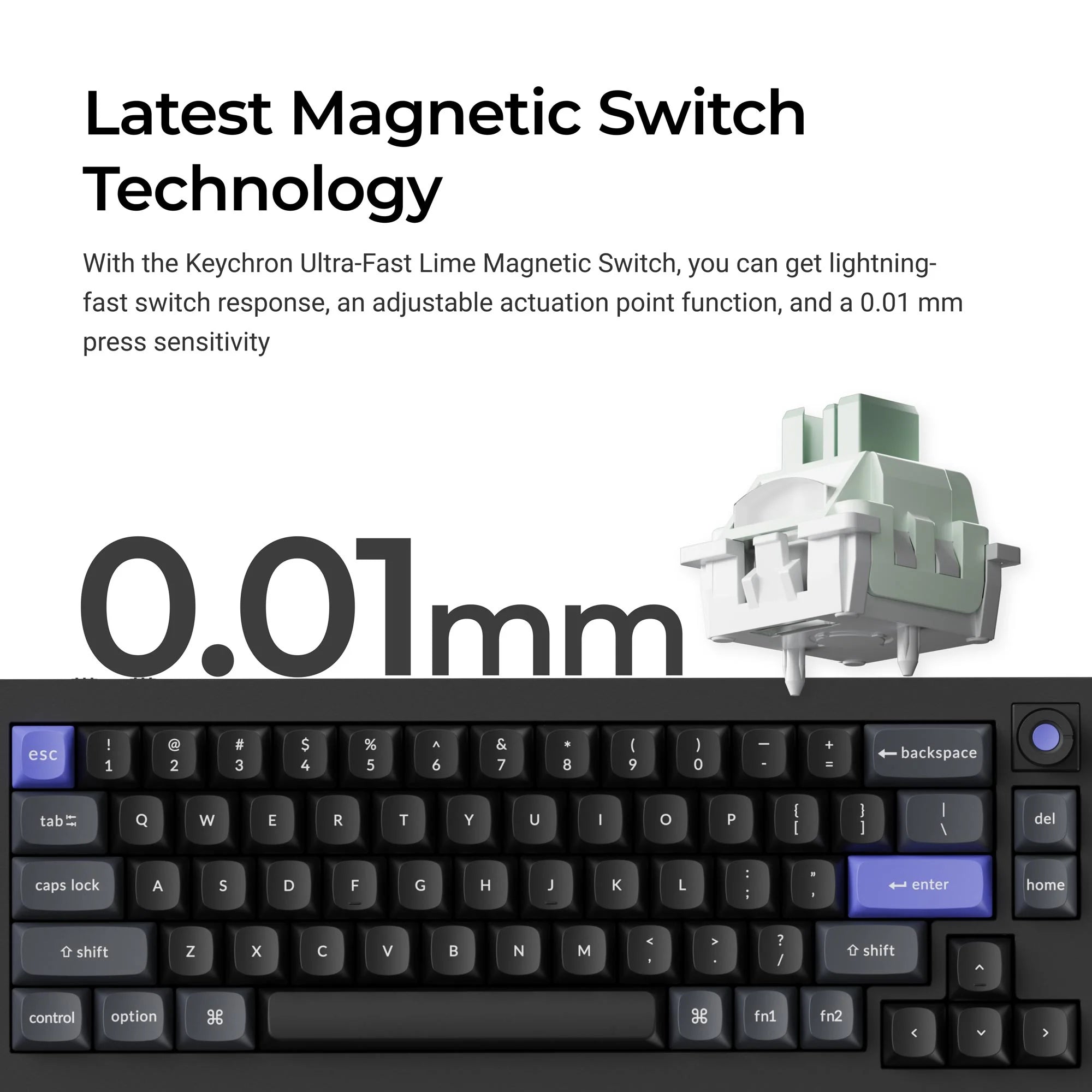 Keychron Q2 HE 8K Magnetic Switch Keyboard - View 2