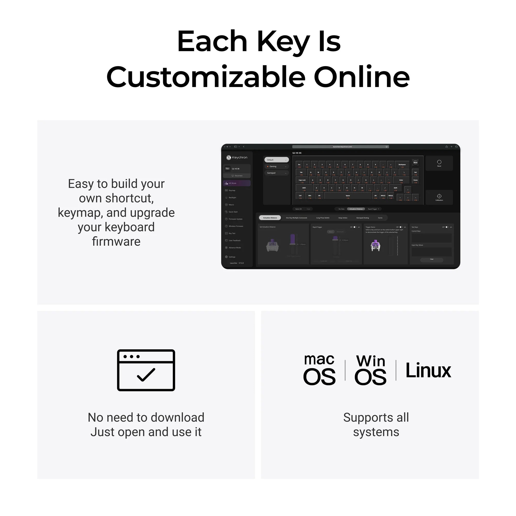 Keychron Q2 HE 8K Magnetic Switch Keyboard - View 6