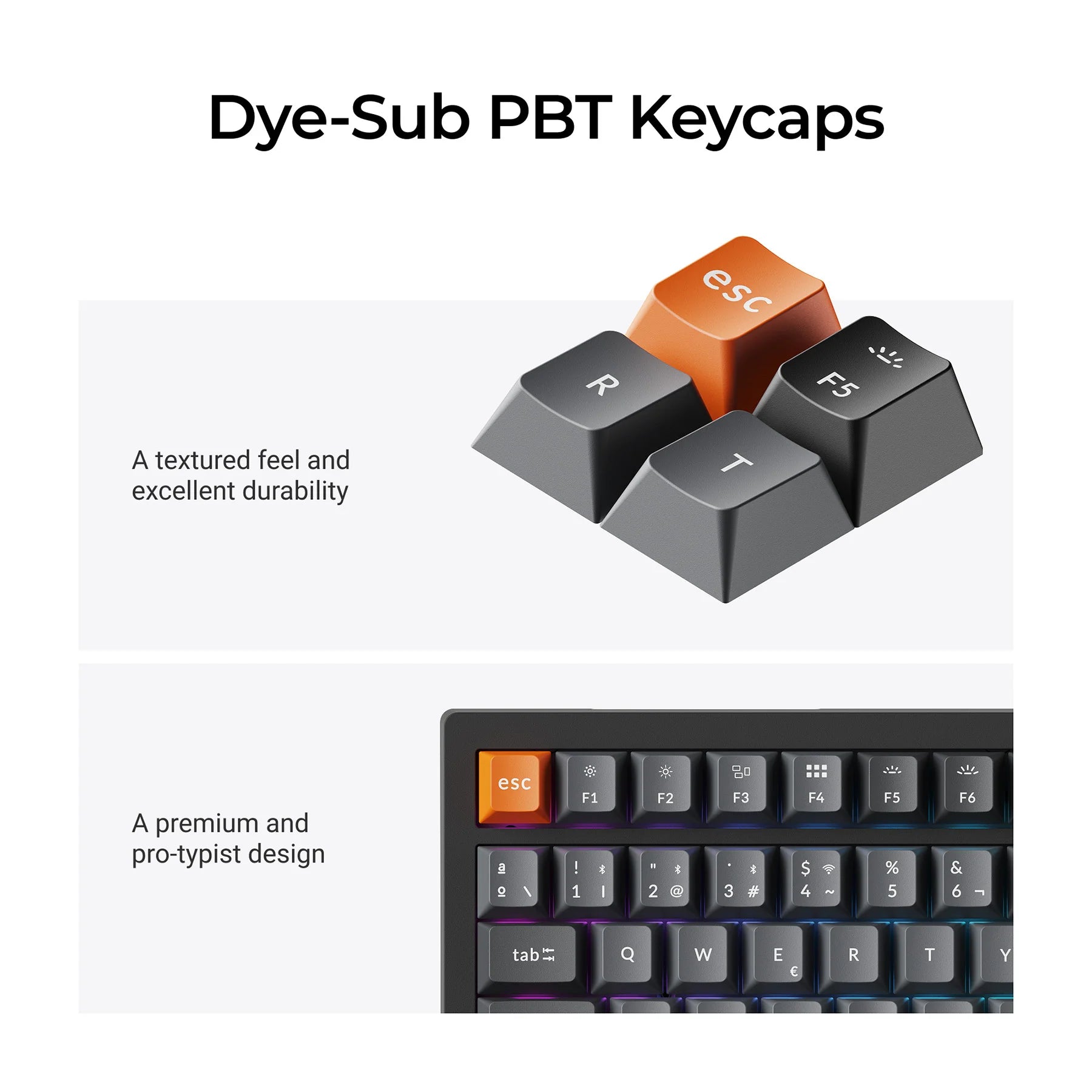Keychron K4 Max QMK Wireless Mechanical Keyboard ISO Layout Collection - View 3
