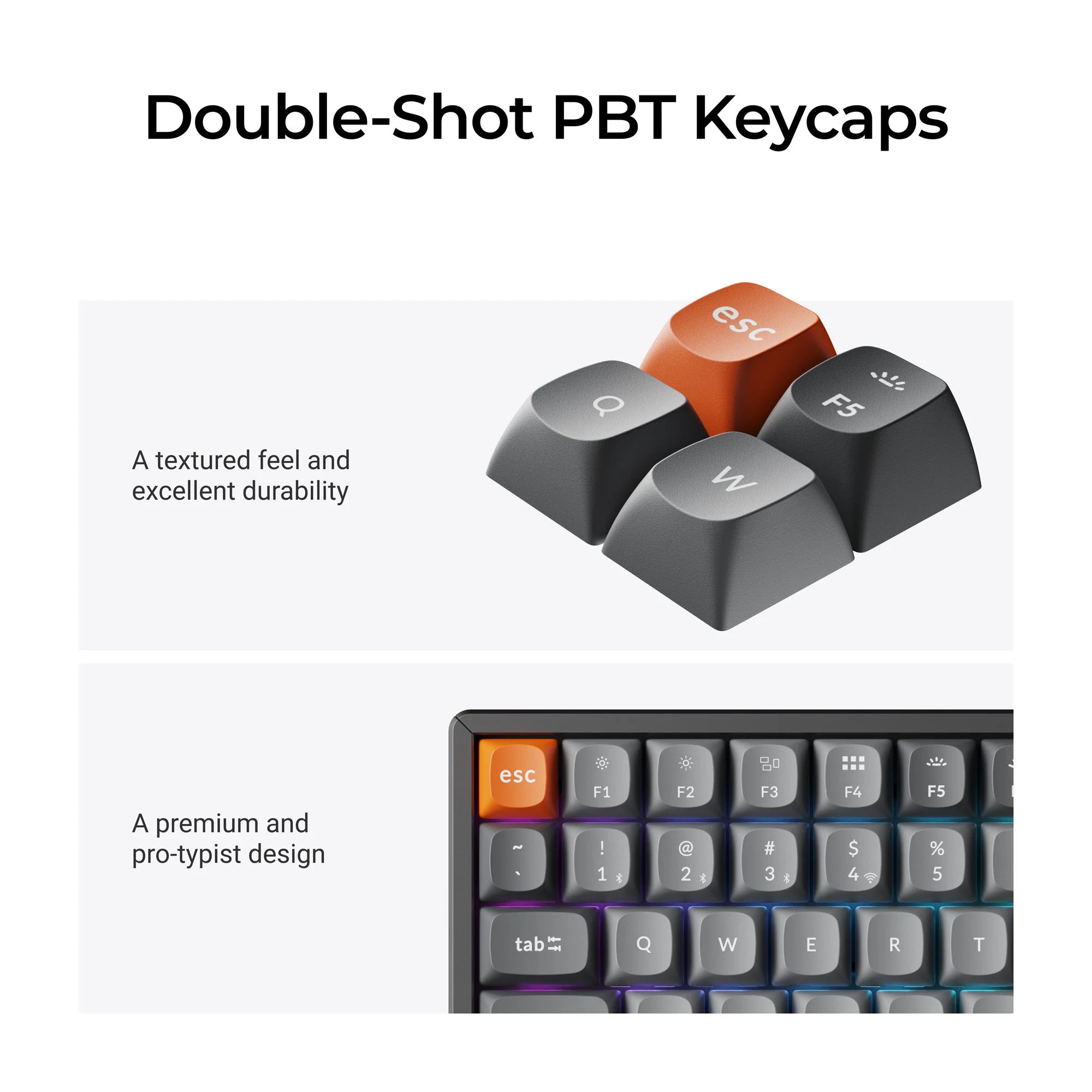 Keychron K2 Max QMK Wireless Mechanical Keyboard - View 3