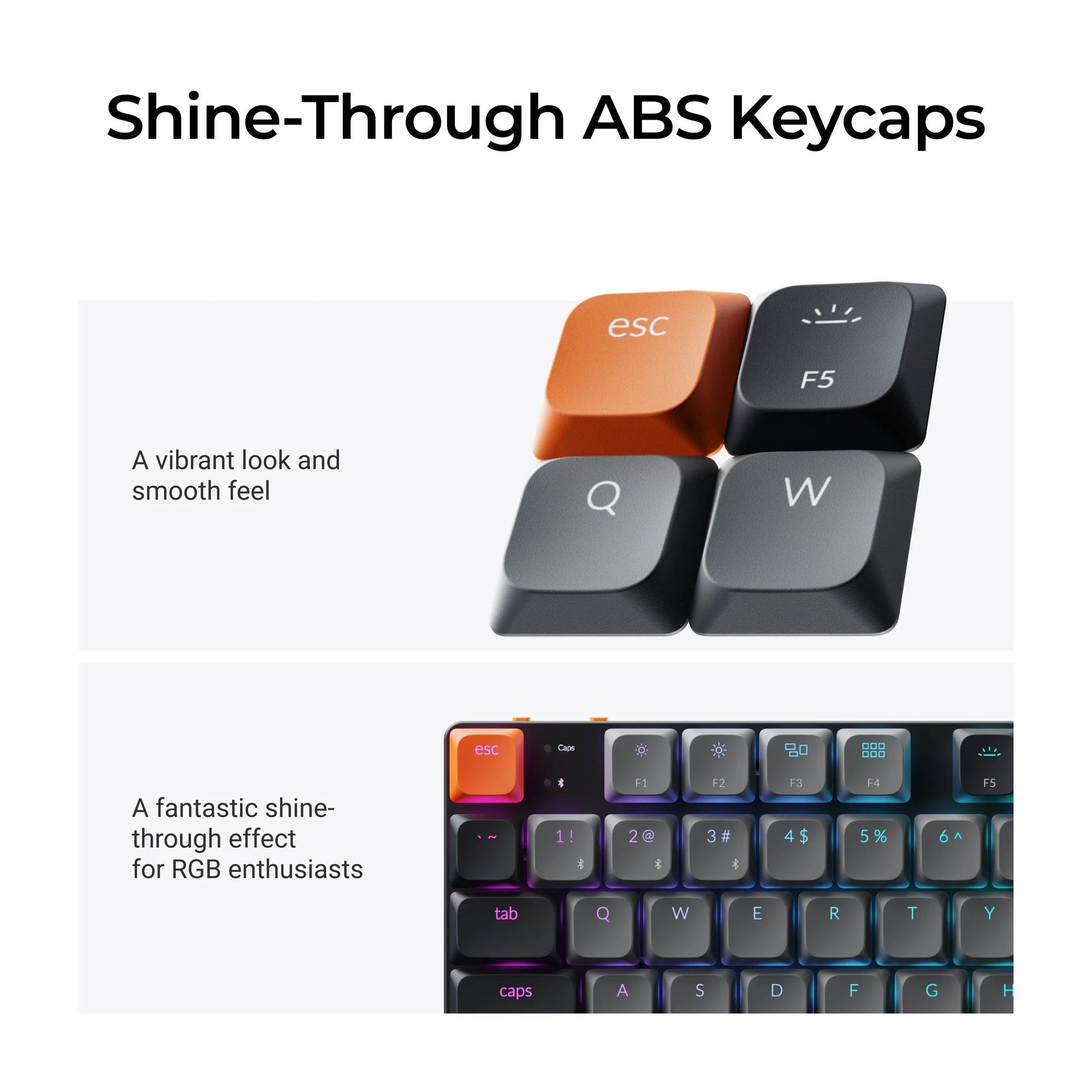 Keychron K1 QMK Wireless Mechanical Keyboard (Version 6) - View 5