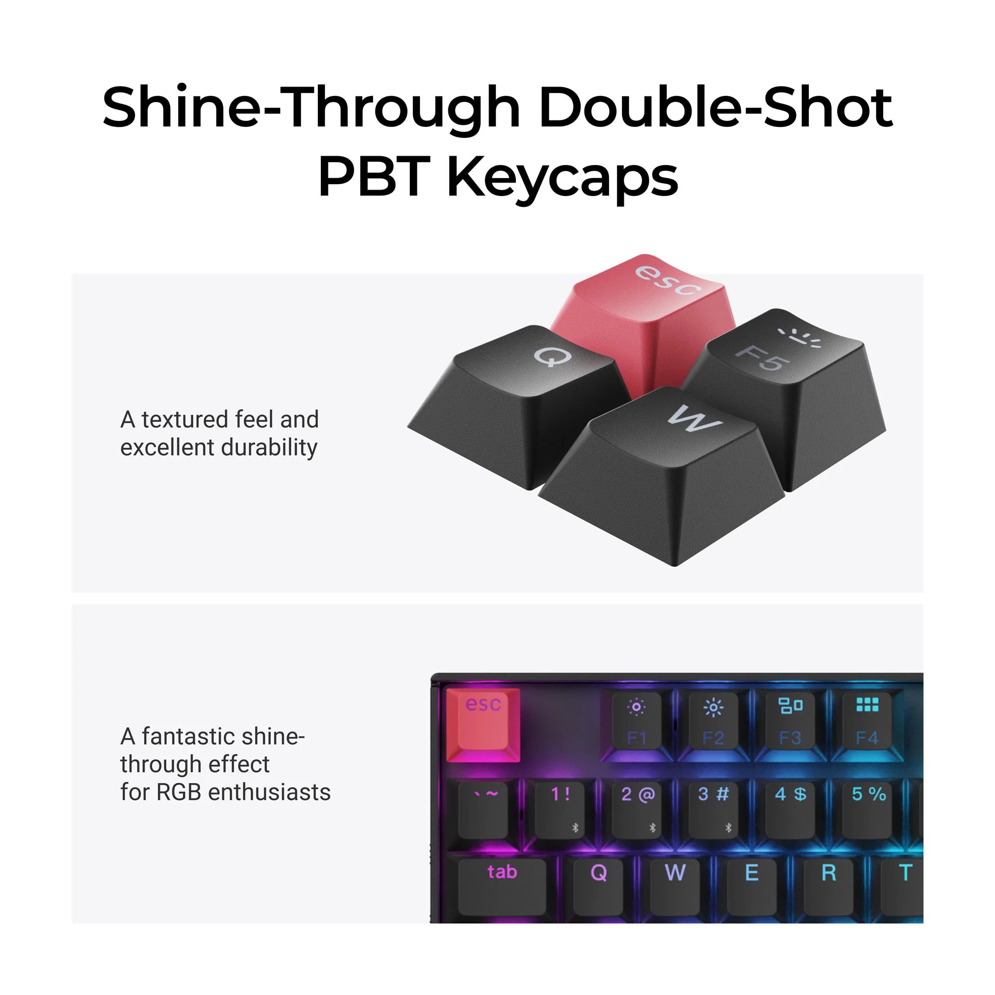 Keychron K8 QMK Wireless Mechanical Keyboard (Version 2) - View 4