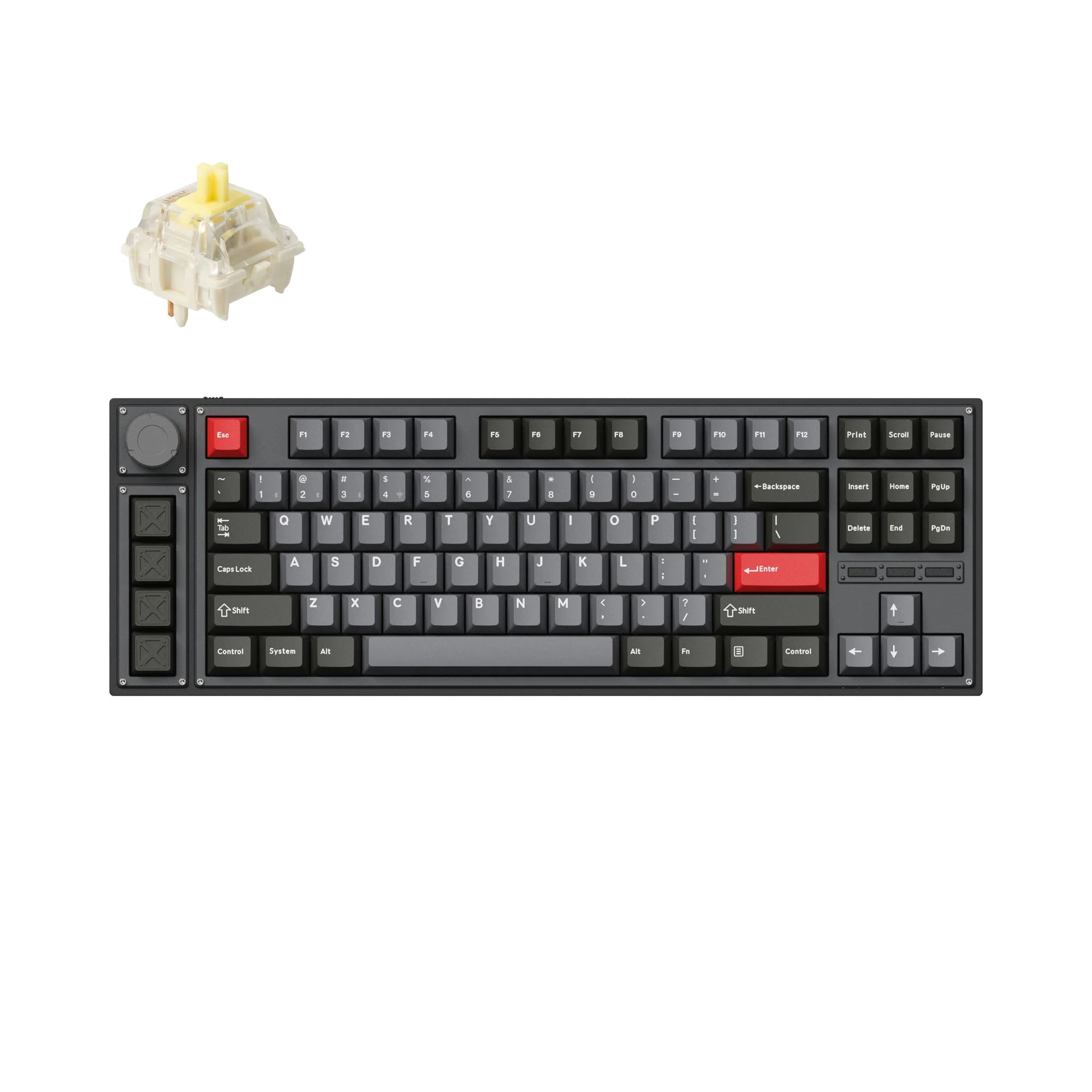 Lemokey L3 QMK/VIA Wireless Custom Mechanical Keyboard - View 3