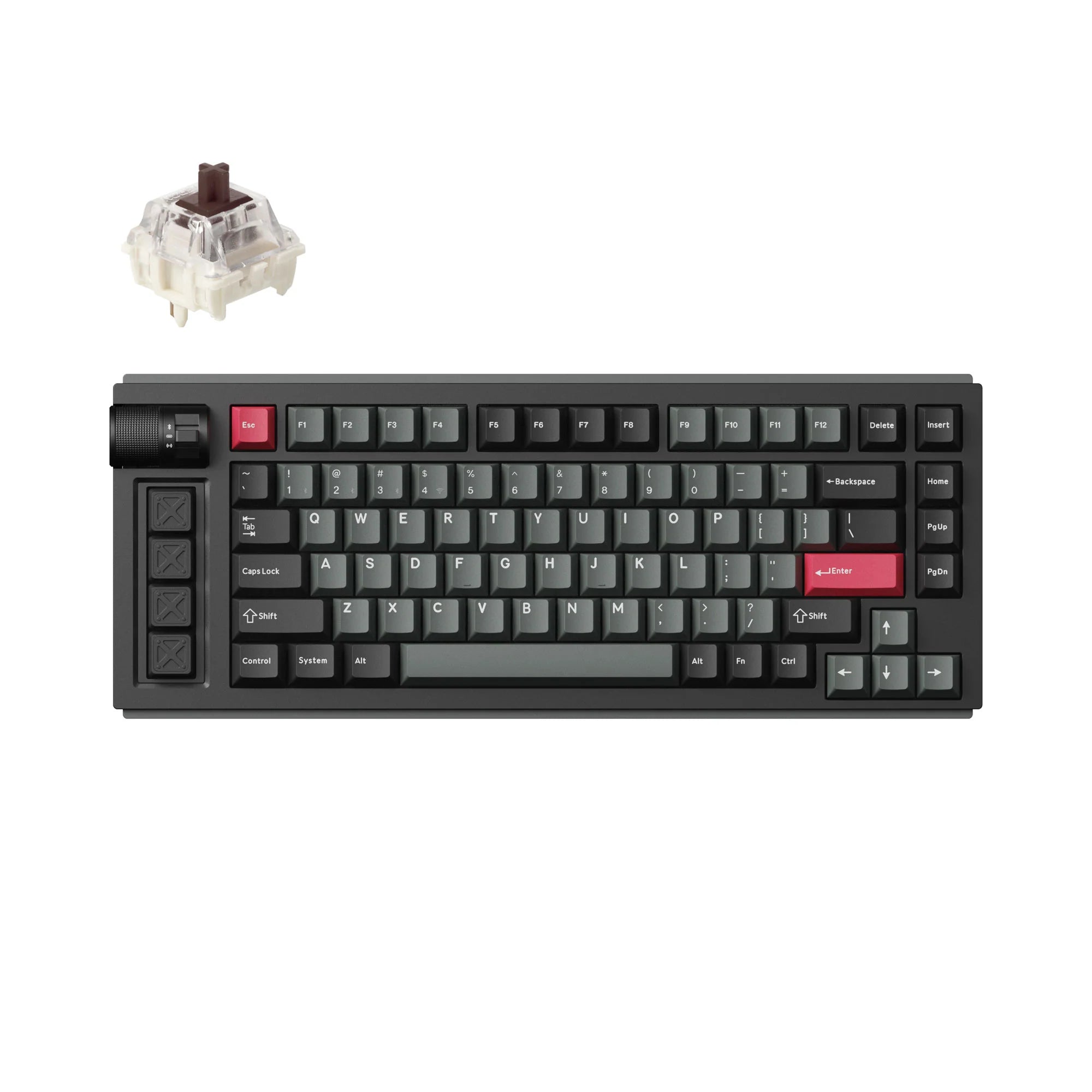 Lemokey L1 QMK/VIA Wireless Custom Gaming Keyboard - View 2