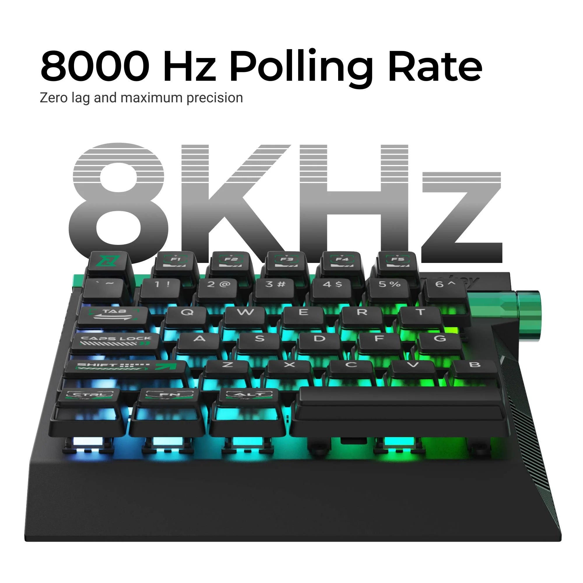 Lemokey L0 HE One Handed Magnetic Switch Gaming Keyboard - View 4
