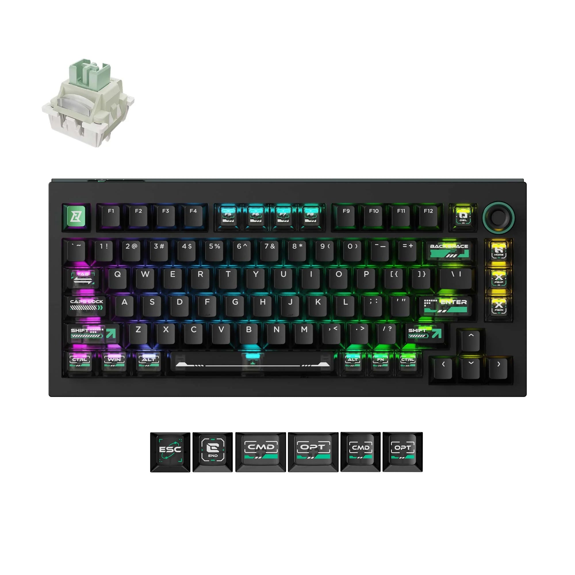 Lemokey L5 HE Magnetic Switch Custom Gaming Keyboard - View 6