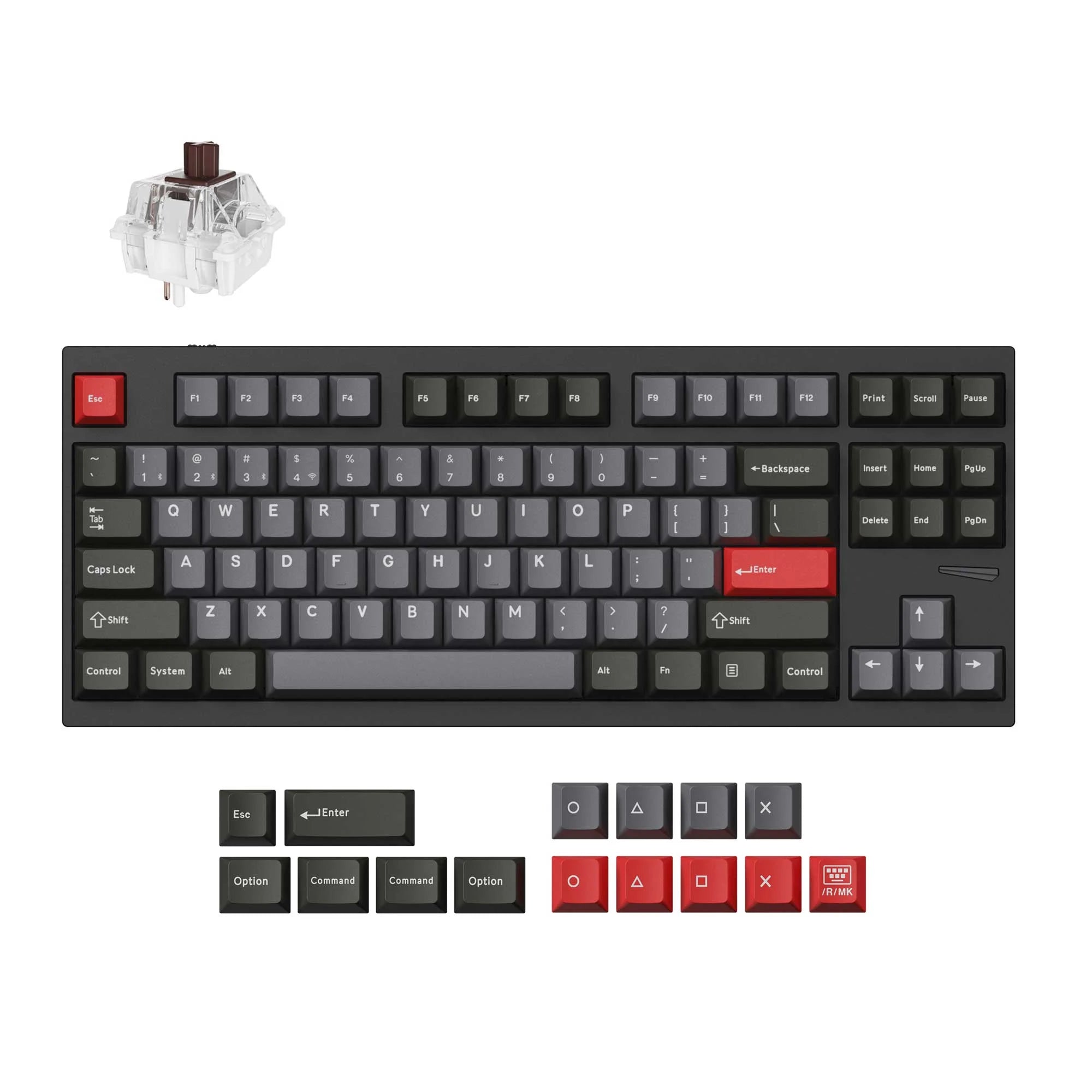 Lemokey L4 QMK Wireless Custom Gaming Keyboard - View 2