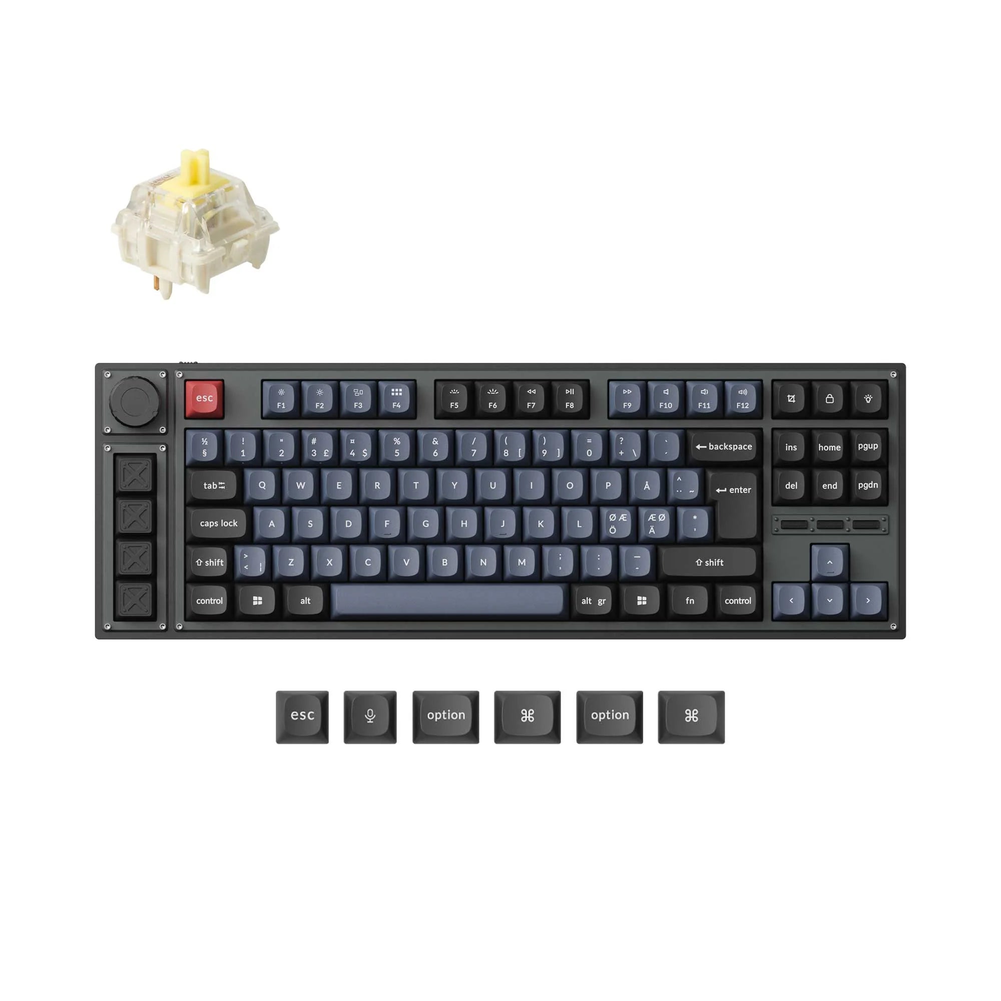 Lemokey L3 QMK/VIA Wireless Custom Mechanical Keyboard ISO Layout Collection - View 6