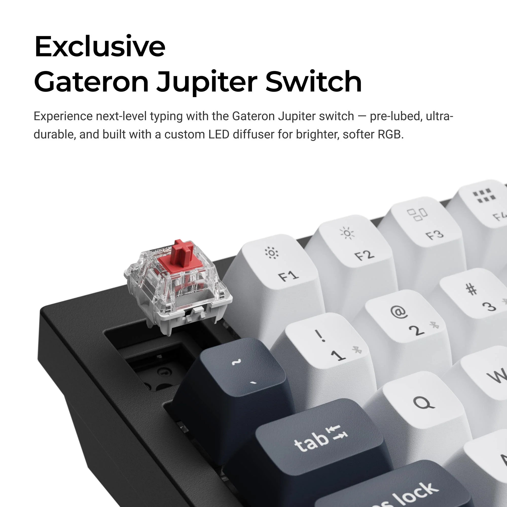 Keychron Q3 Max QMK/VIA Wireless Custom Mechanical Keyboard - View 4