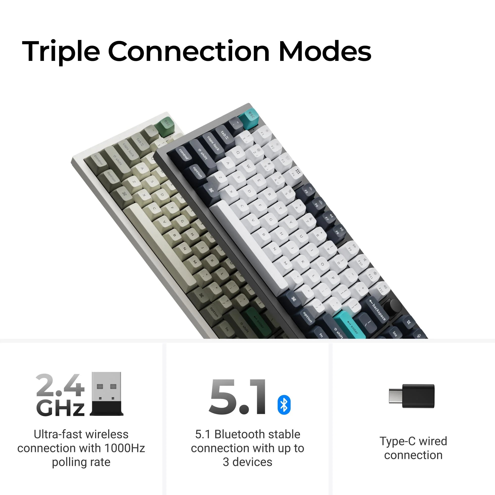 Keychron Q6 Max QMK/VIA Wireless Custom Mechanical Keyboard - View 3