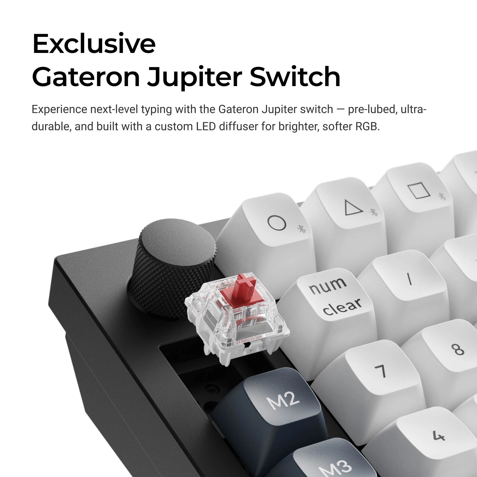 Keychron Q0 Max QMK Wireless Custom Number Pad - View 4
