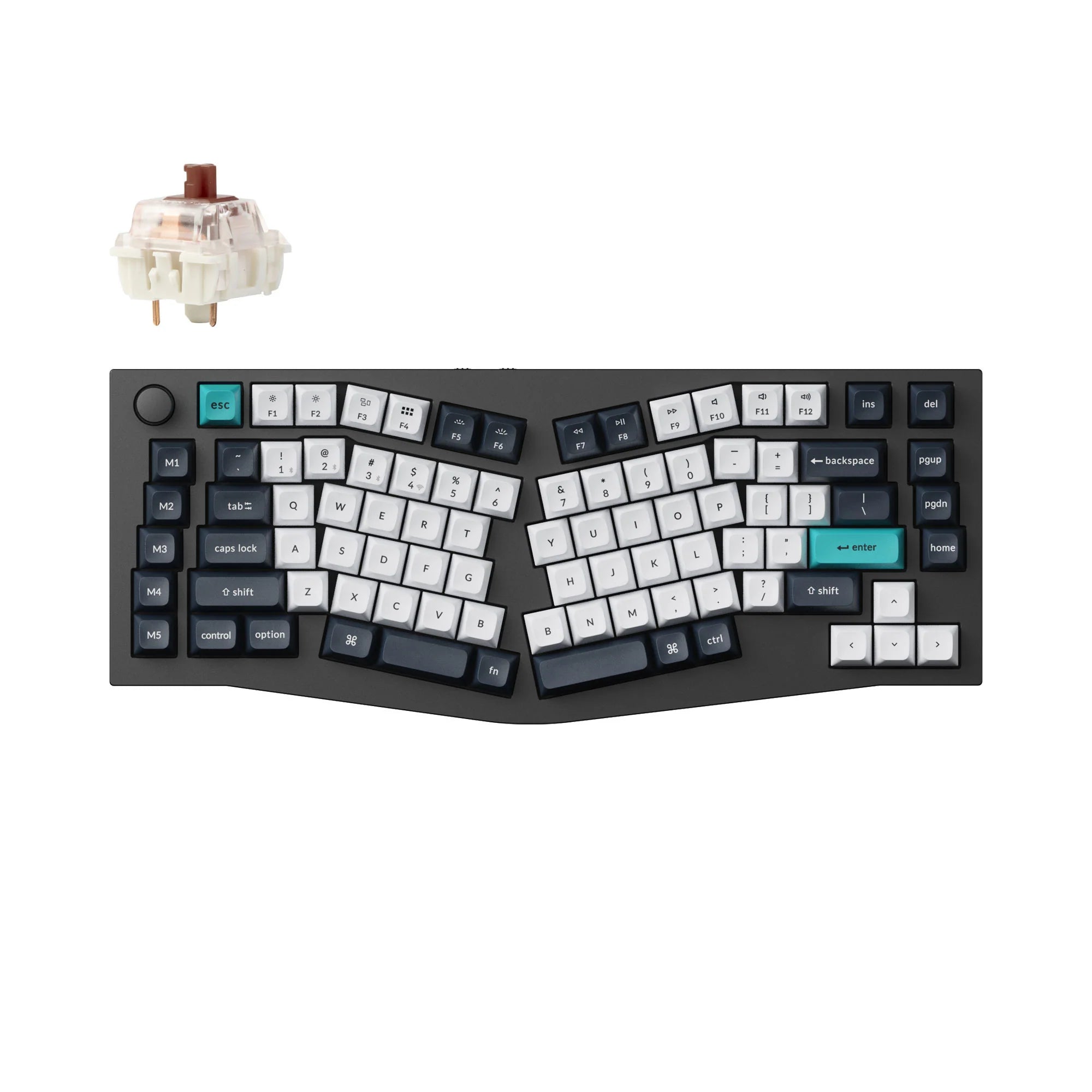 Keychron Q10 Max (Alice Layout) QMK/VIA Wireless Custom Mechanical Keyboard - View 2
