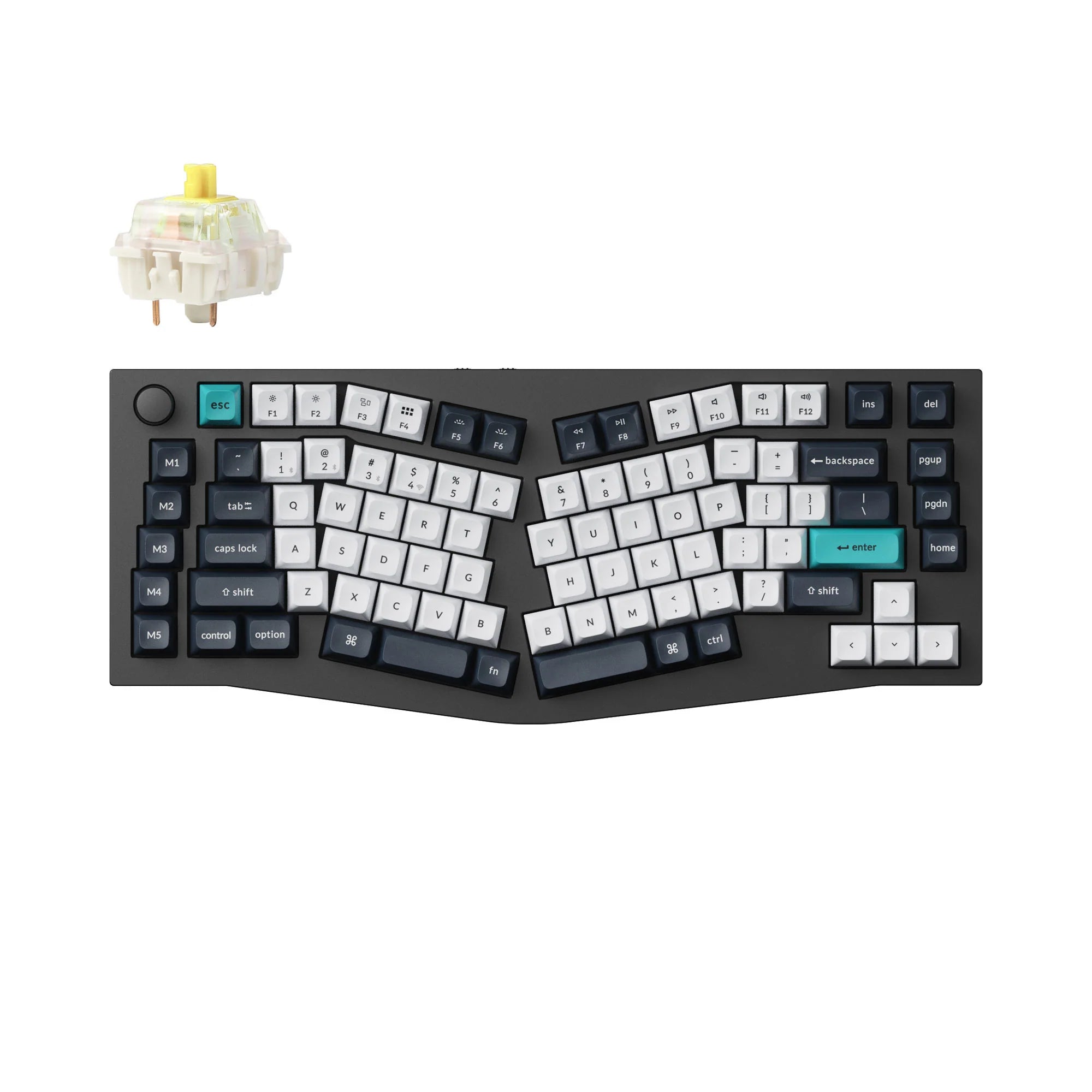 Keychron Q10 Max (Alice Layout) QMK/VIA Wireless Custom Mechanical Keyboard - View 3