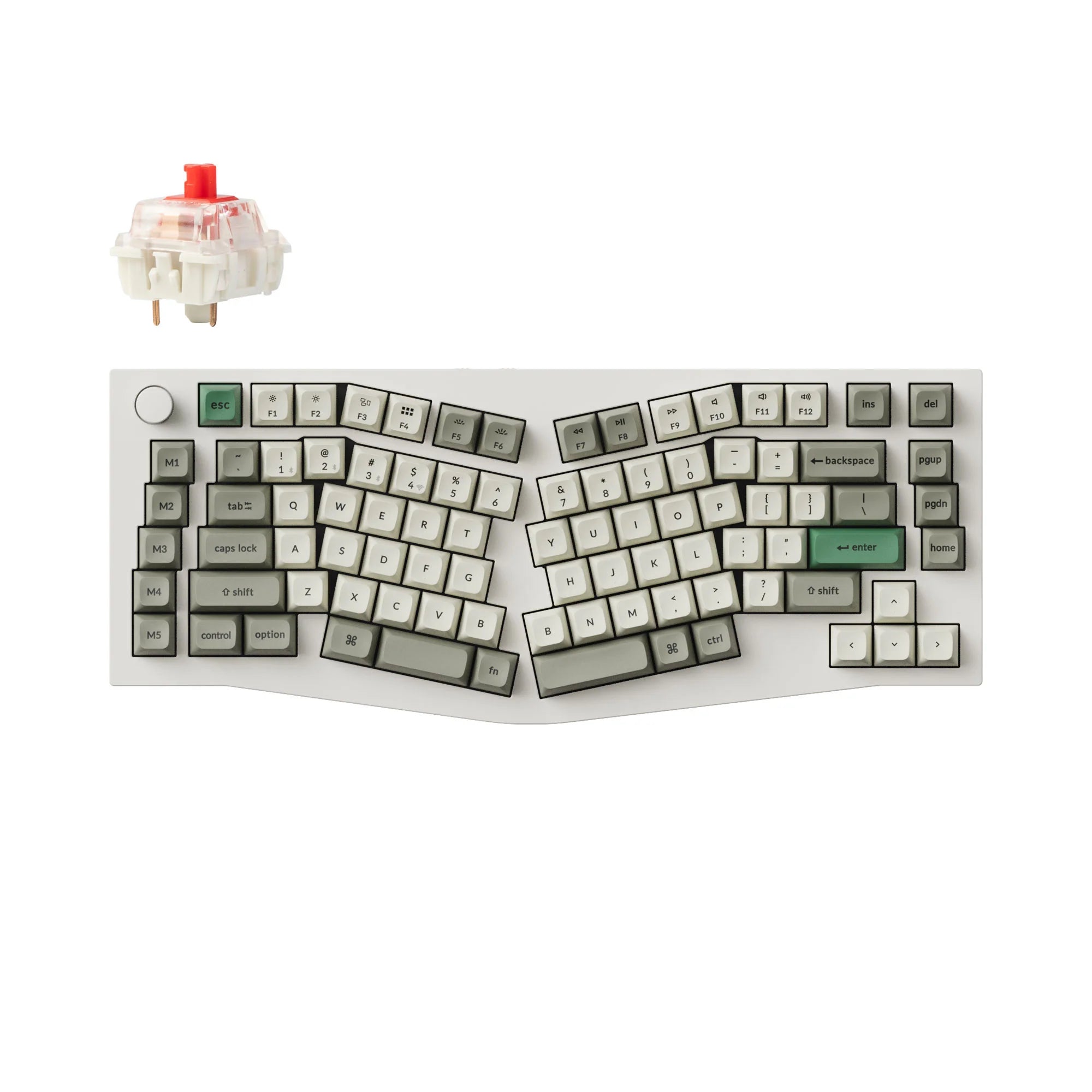 Keychron Q10 Max (Alice Layout) QMK/VIA Wireless Custom Mechanical Keyboard - View 4