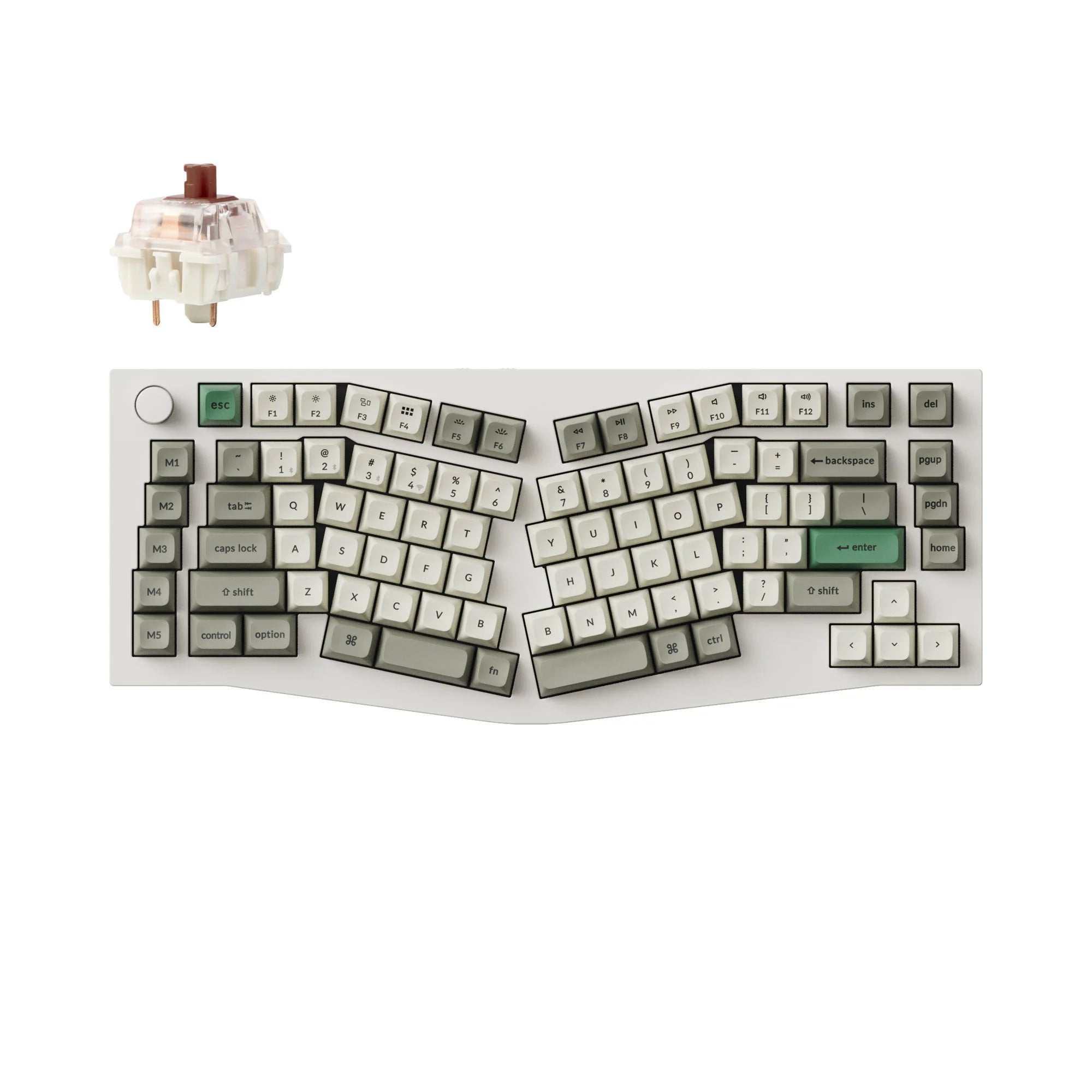 Keychron Q10 Max (Alice Layout) QMK/VIA Wireless Custom Mechanical Keyboard - View 5