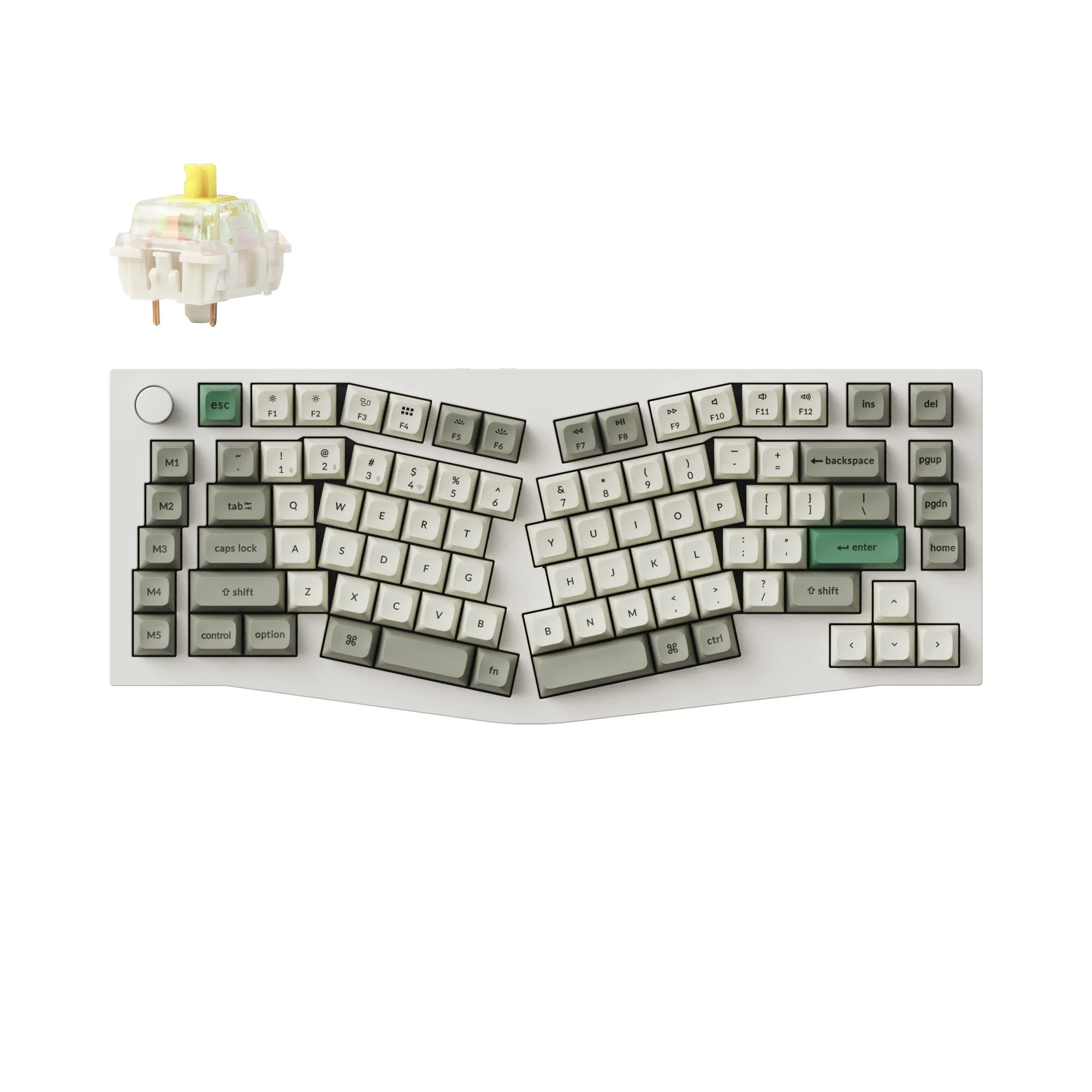 Keychron Q10 Max (Alice Layout) QMK/VIA Wireless Custom Mechanical Keyboard - View 6