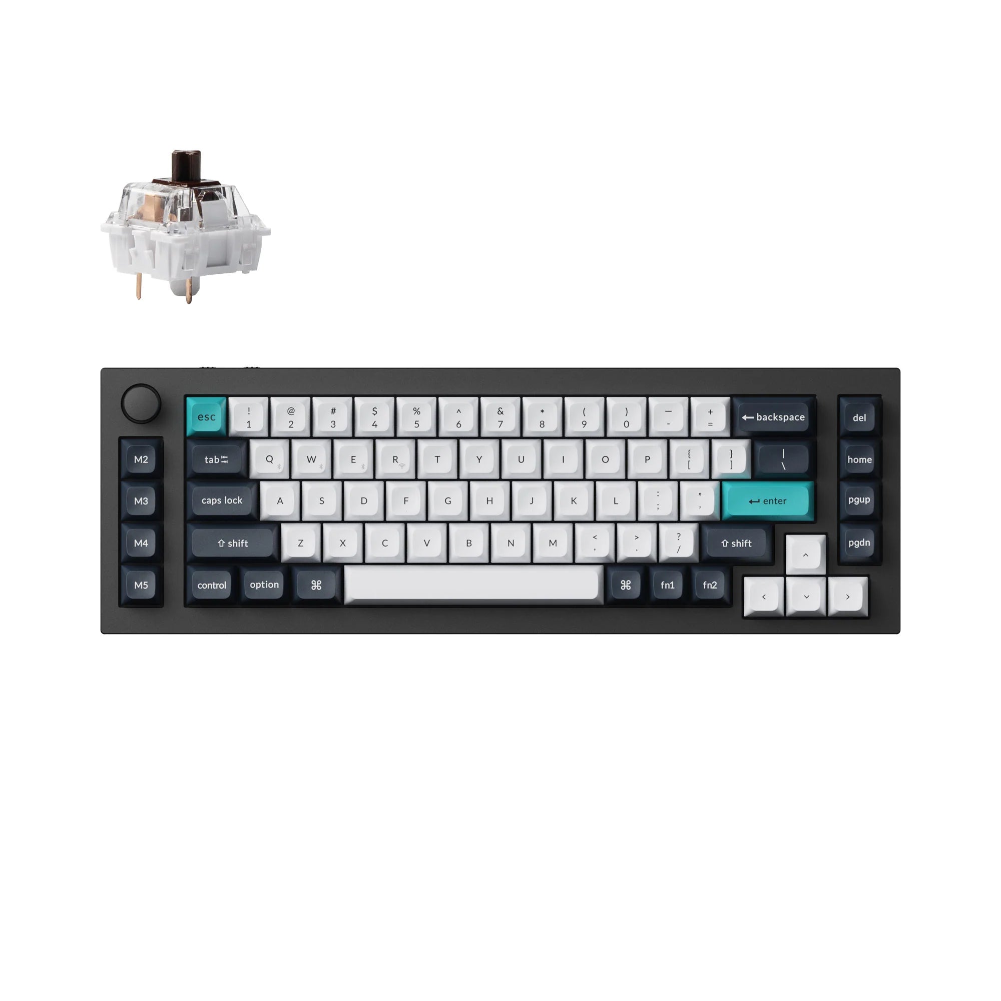 Keychron Q65 Max QMK/VIA Wireless Custom Mechanical Keyboard - View 2