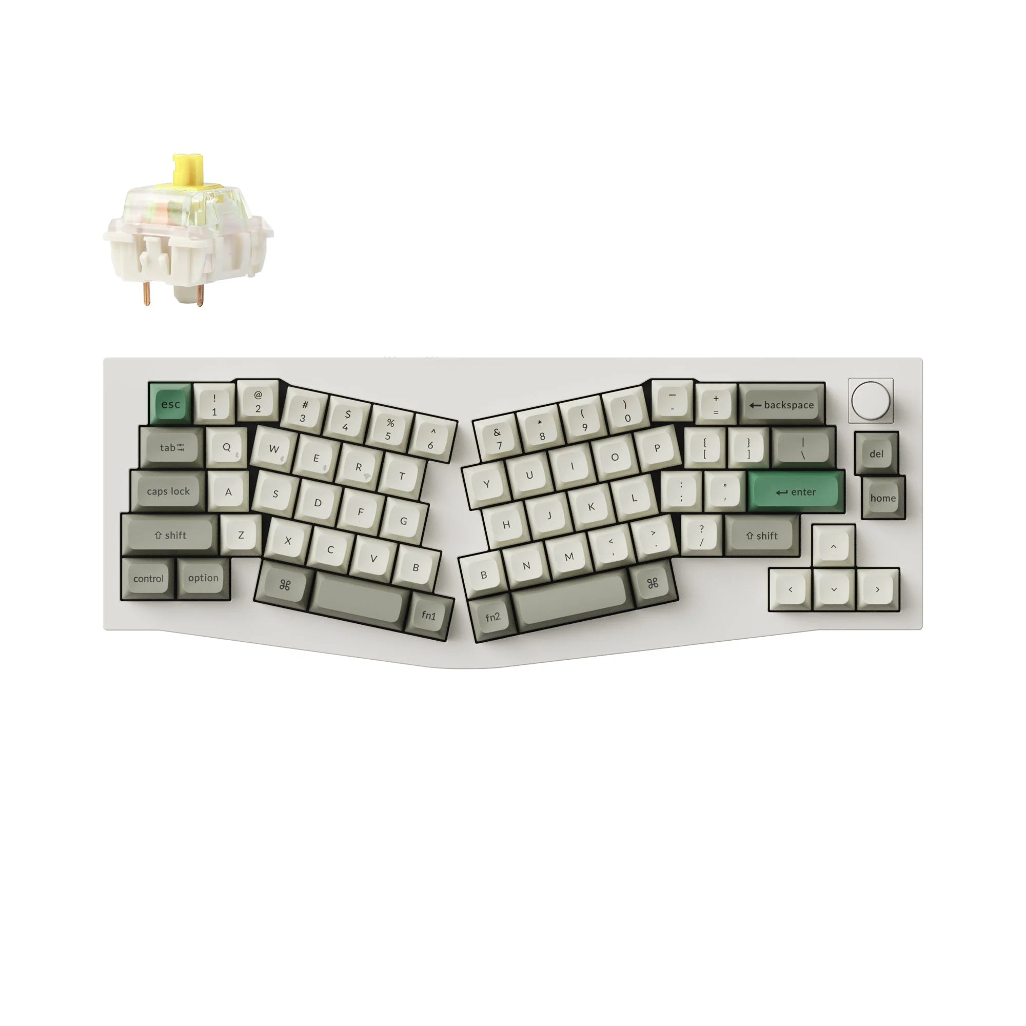 Keychron Q8 Max (Alice Layout) QMK/VIA Wireless Custom Mechanical Keyboard - View 6