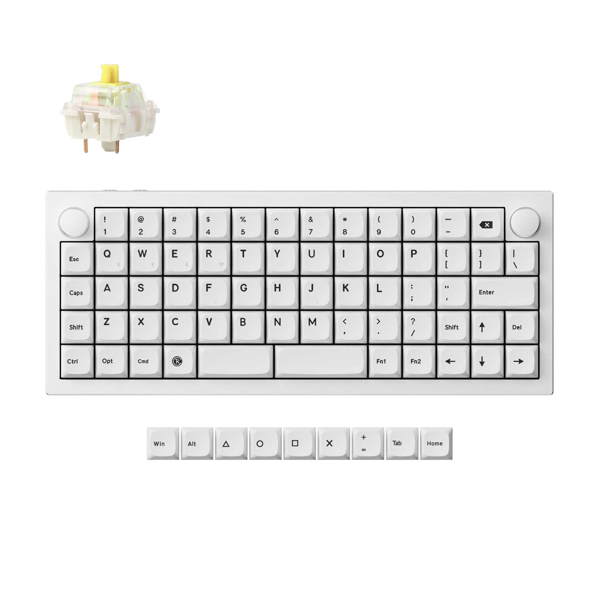 Keychron Q15 Max QMK Wireless Custom Mechanical Keyboard - View 6
