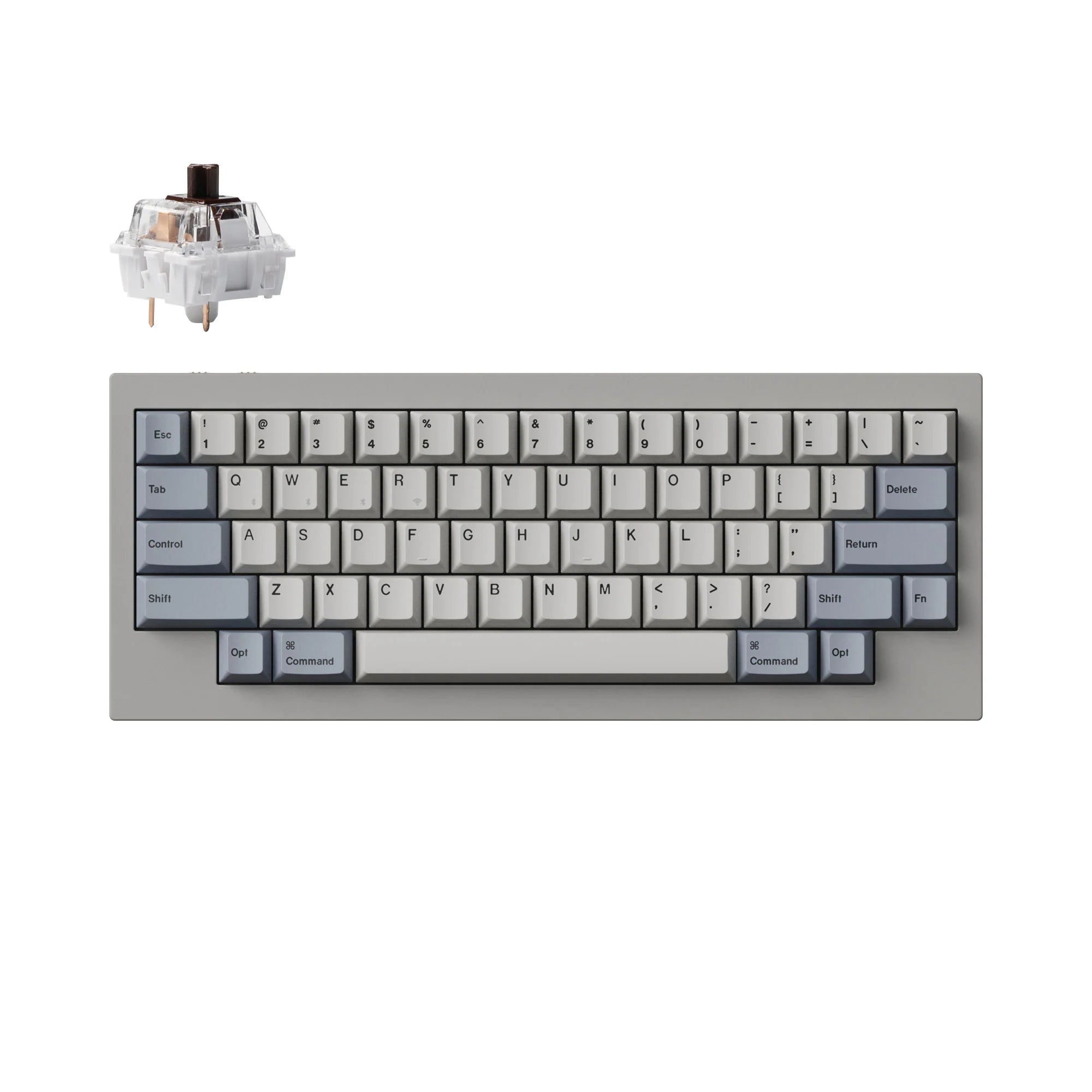 Keychron Q60 Max QMK/VIA Wireless Custom Mechanical Keyboard - View 2