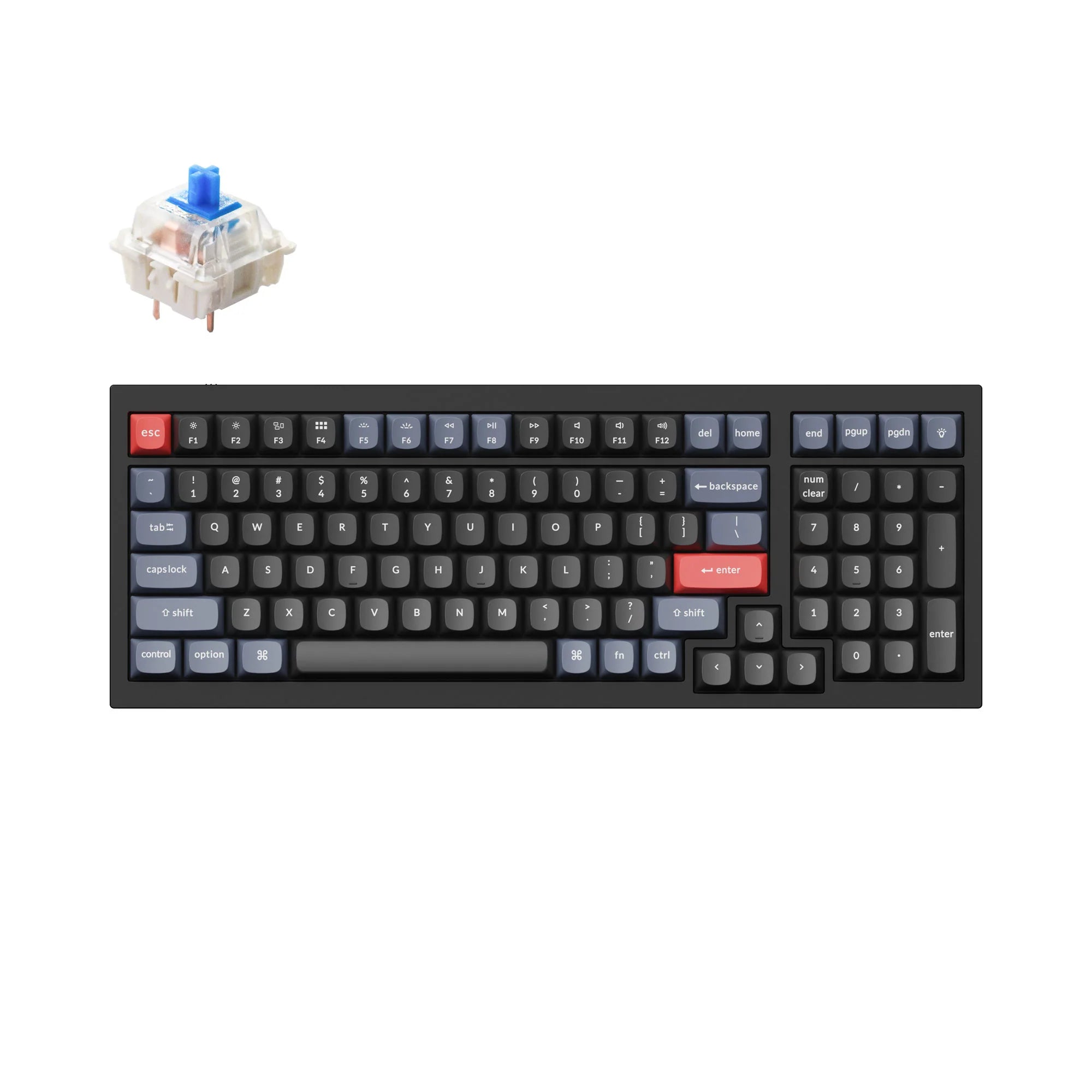 Keychron Q5 QMK Custom Mechanical Keyboard - View 2
