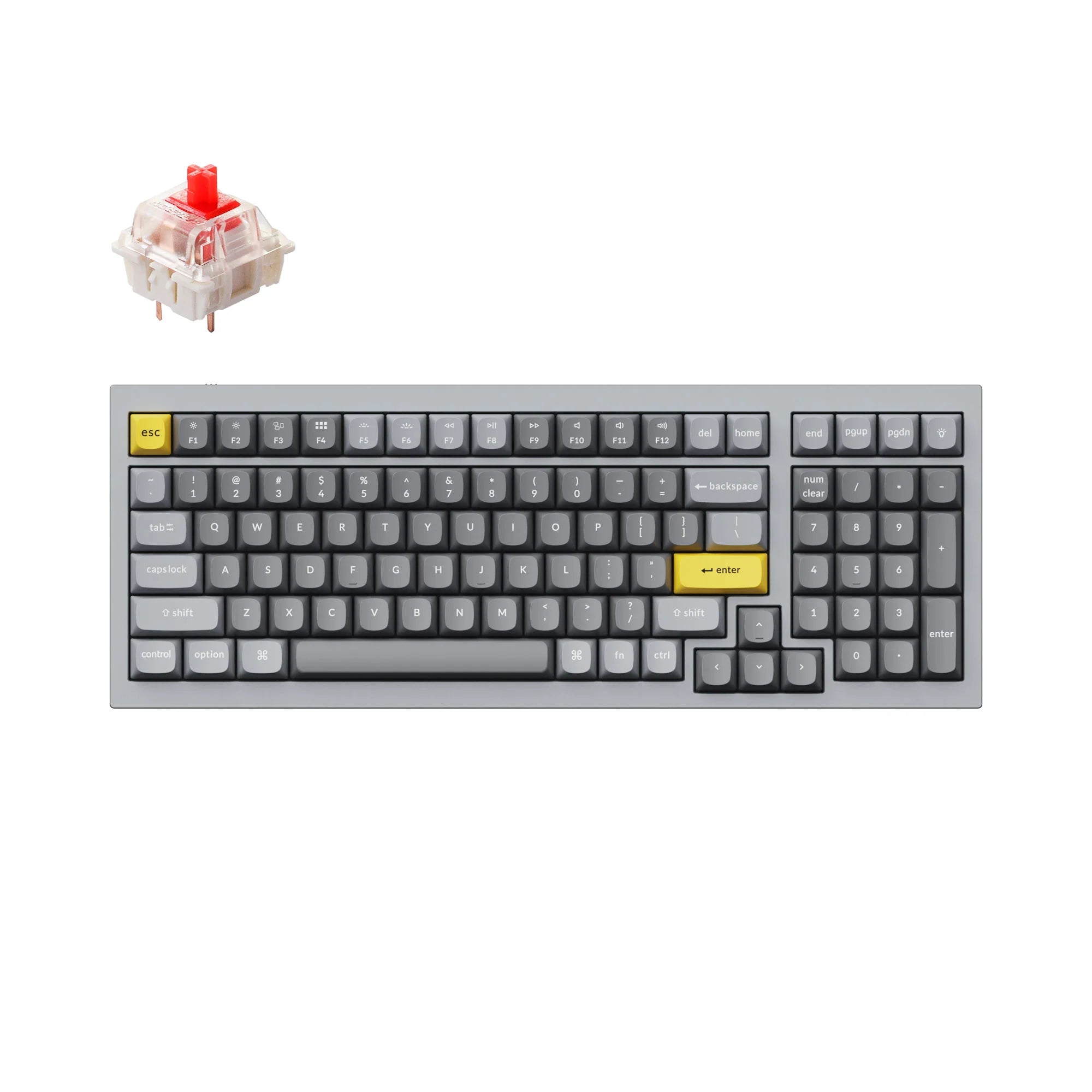 Keychron Q5 QMK Custom Mechanical Keyboard - View 4