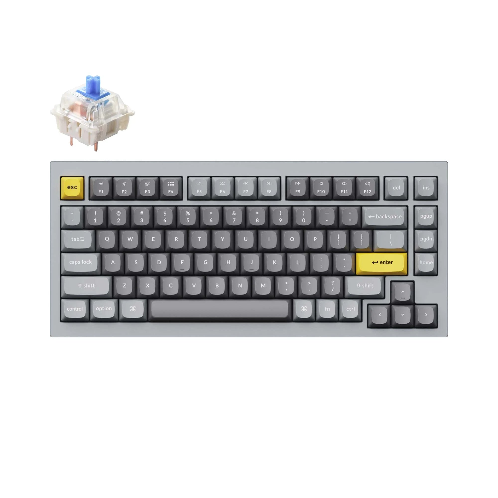 Keychron Q1 QMK Custom Mechanical Keyboard - Version 2 - View 5