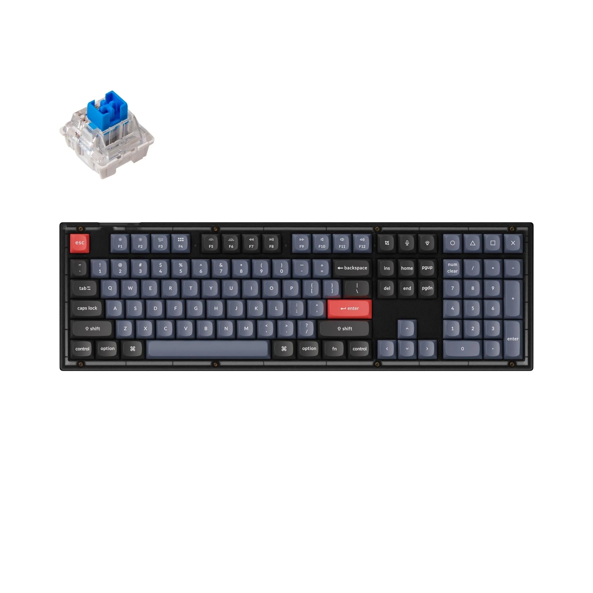 Keychron V6 QMK Custom Mechanical Keyboard - View 2