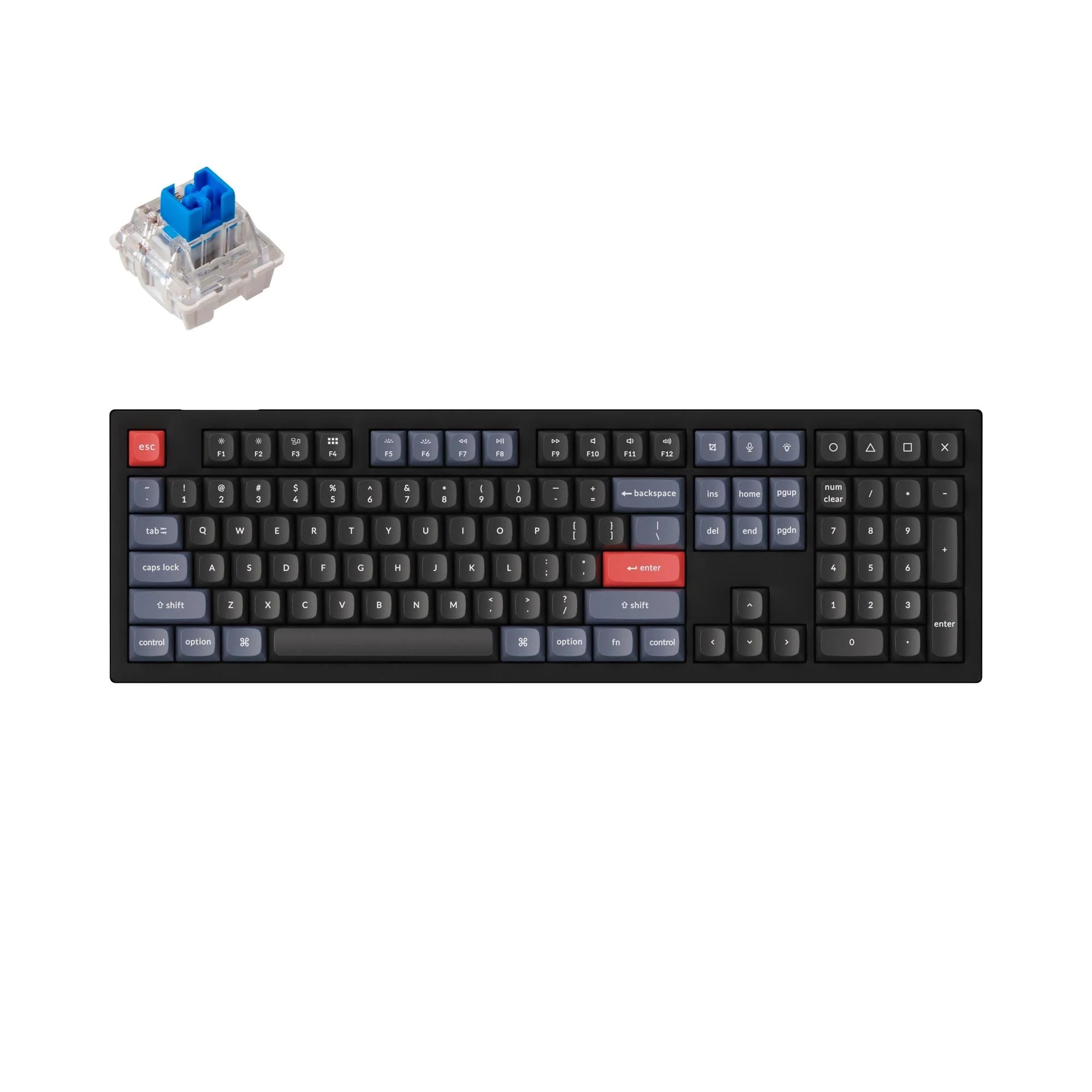 Keychron V6 QMK Custom Mechanical Keyboard - View 5