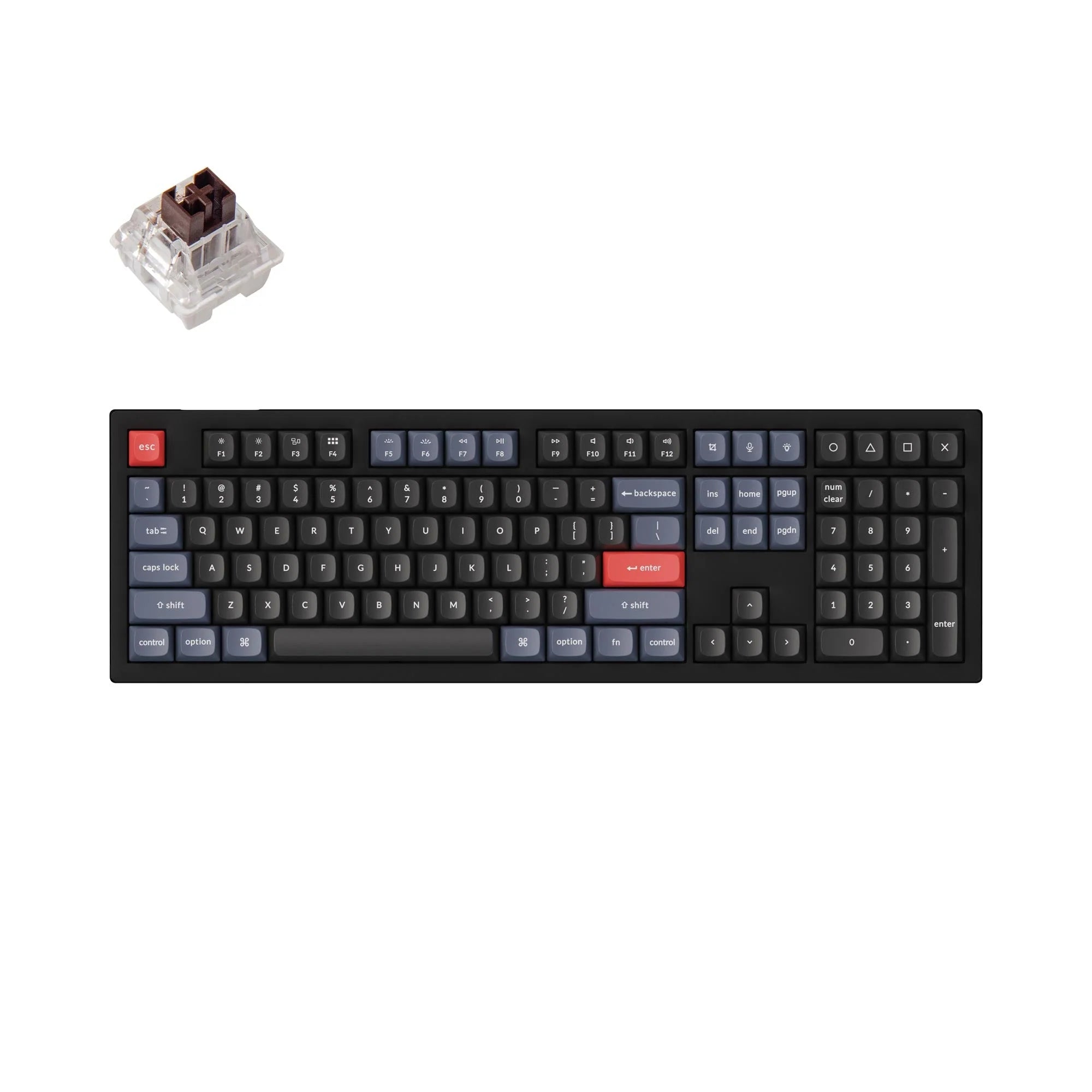 Keychron V6 QMK Custom Mechanical Keyboard - View 6