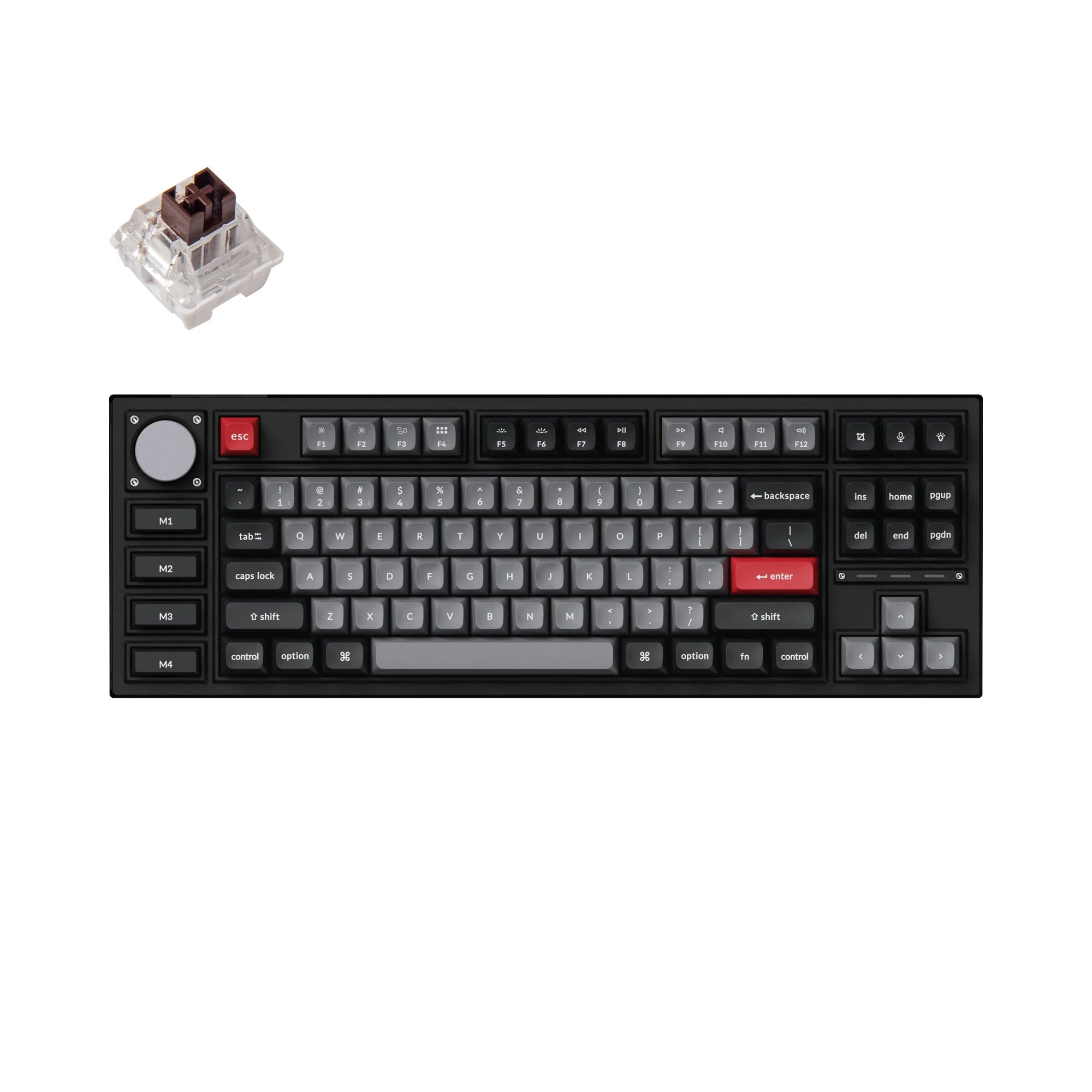 Keychron Q3 Pro QMK/VIA Wireless Custom Mechanical Keyboard - View 2
