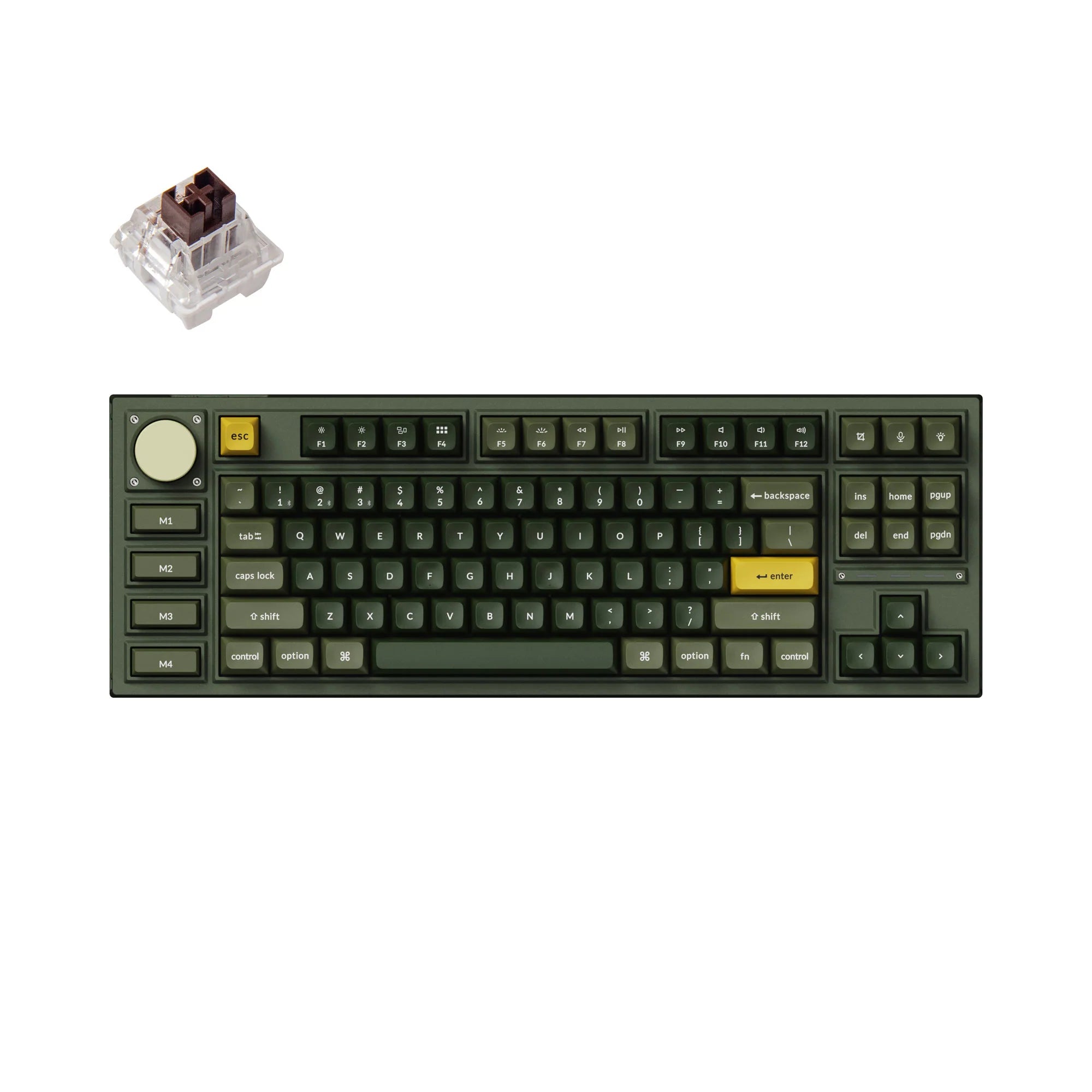 Keychron Q3 Pro QMK/VIA Wireless Custom Mechanical Keyboard - View 5
