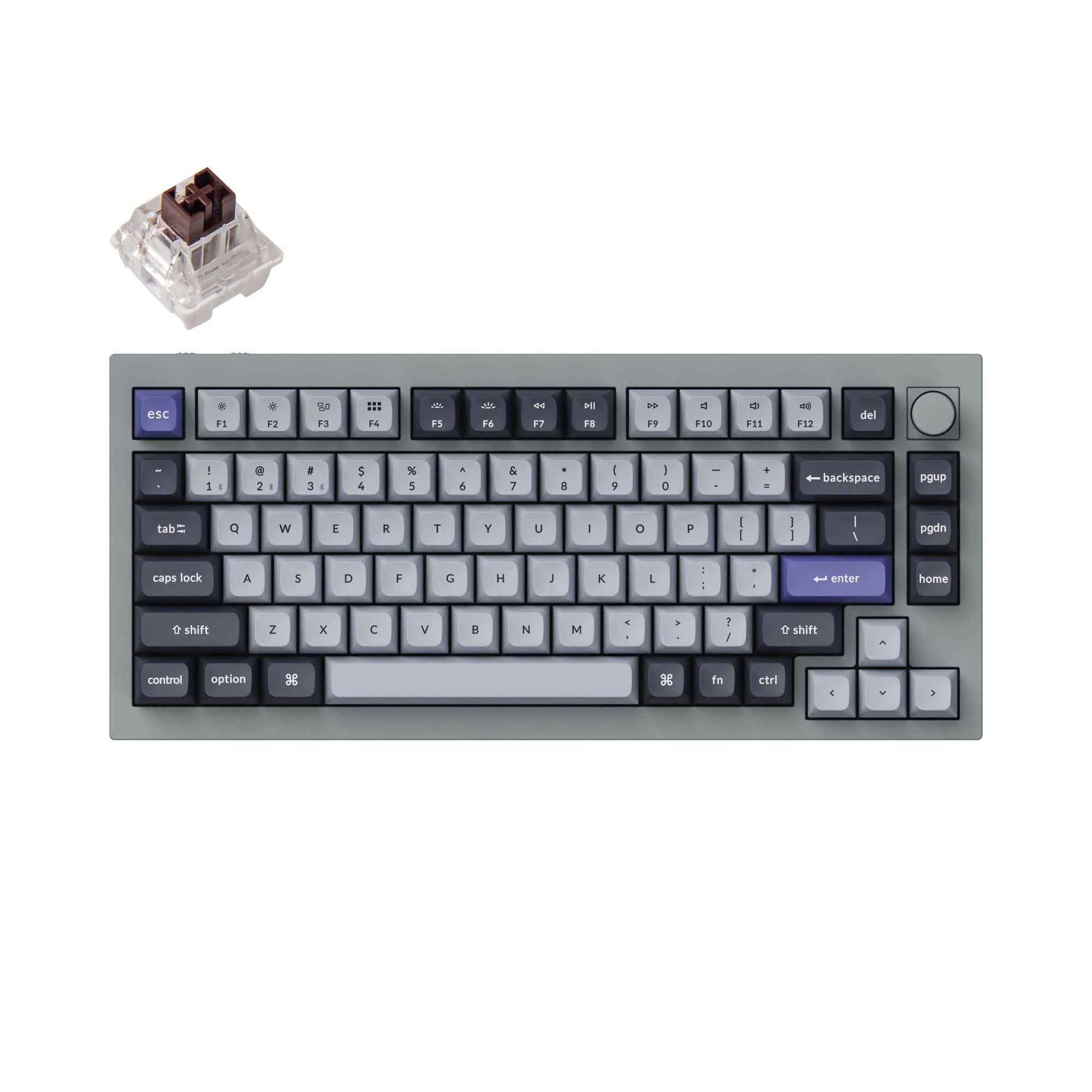 Keychron Q1 Pro QMK/VIA Wireless Custom Mechanical Keyboard - View 3