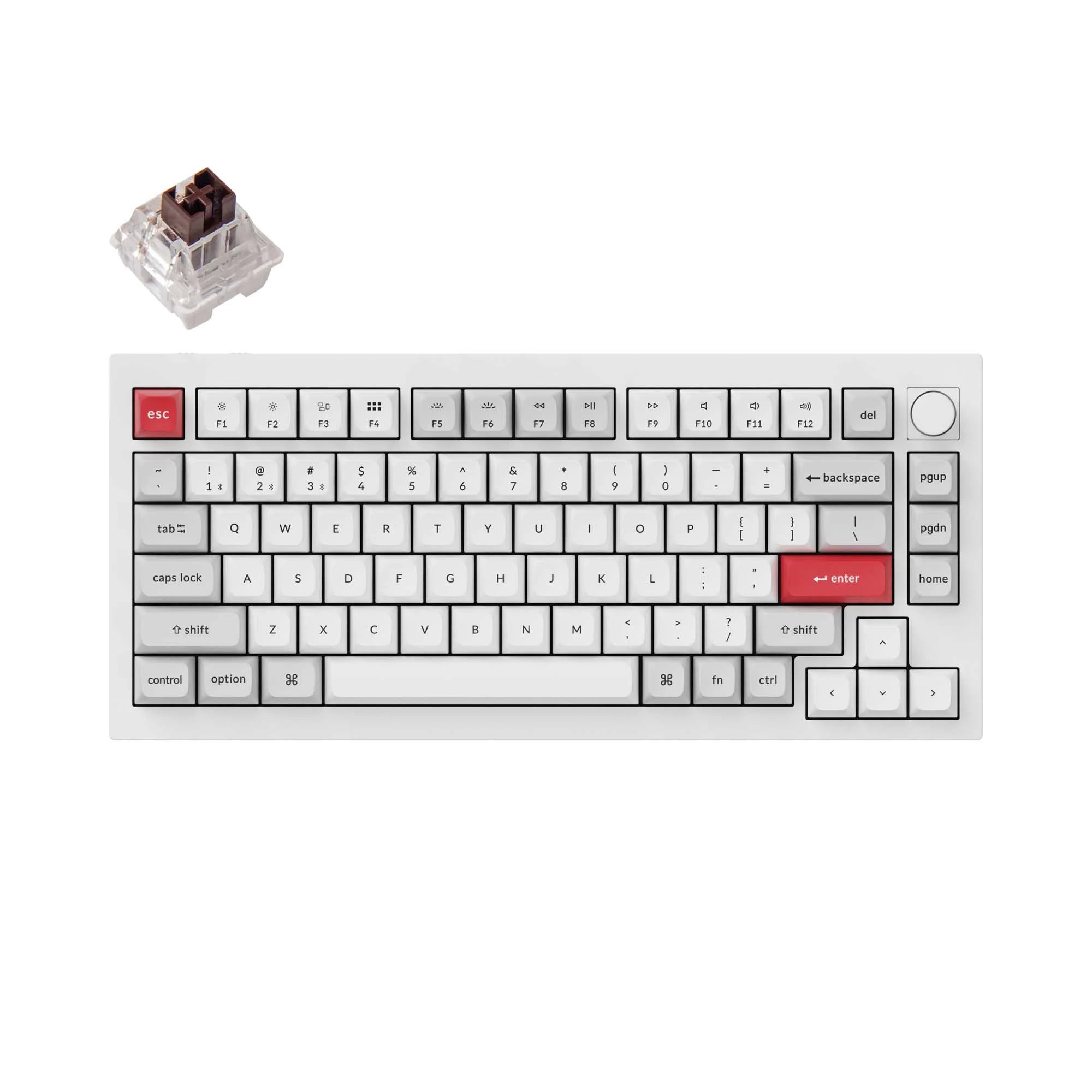 Keychron Q1 Pro QMK/VIA Wireless Custom Mechanical Keyboard - View 5
