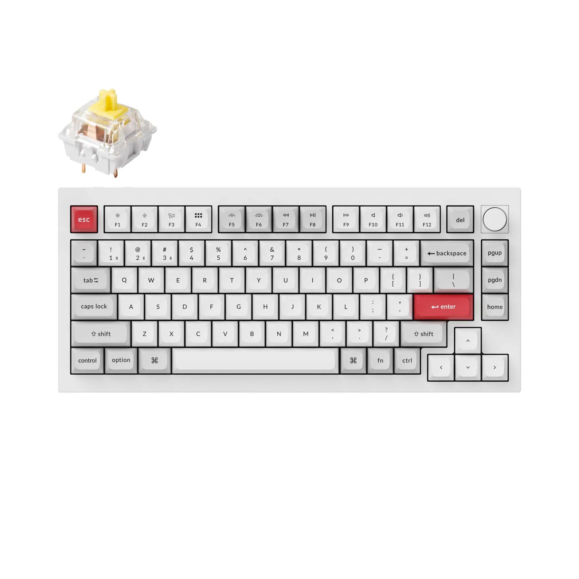 Keychron Q1 Pro QMK/VIA Wireless Custom Mechanical Keyboard - View 6