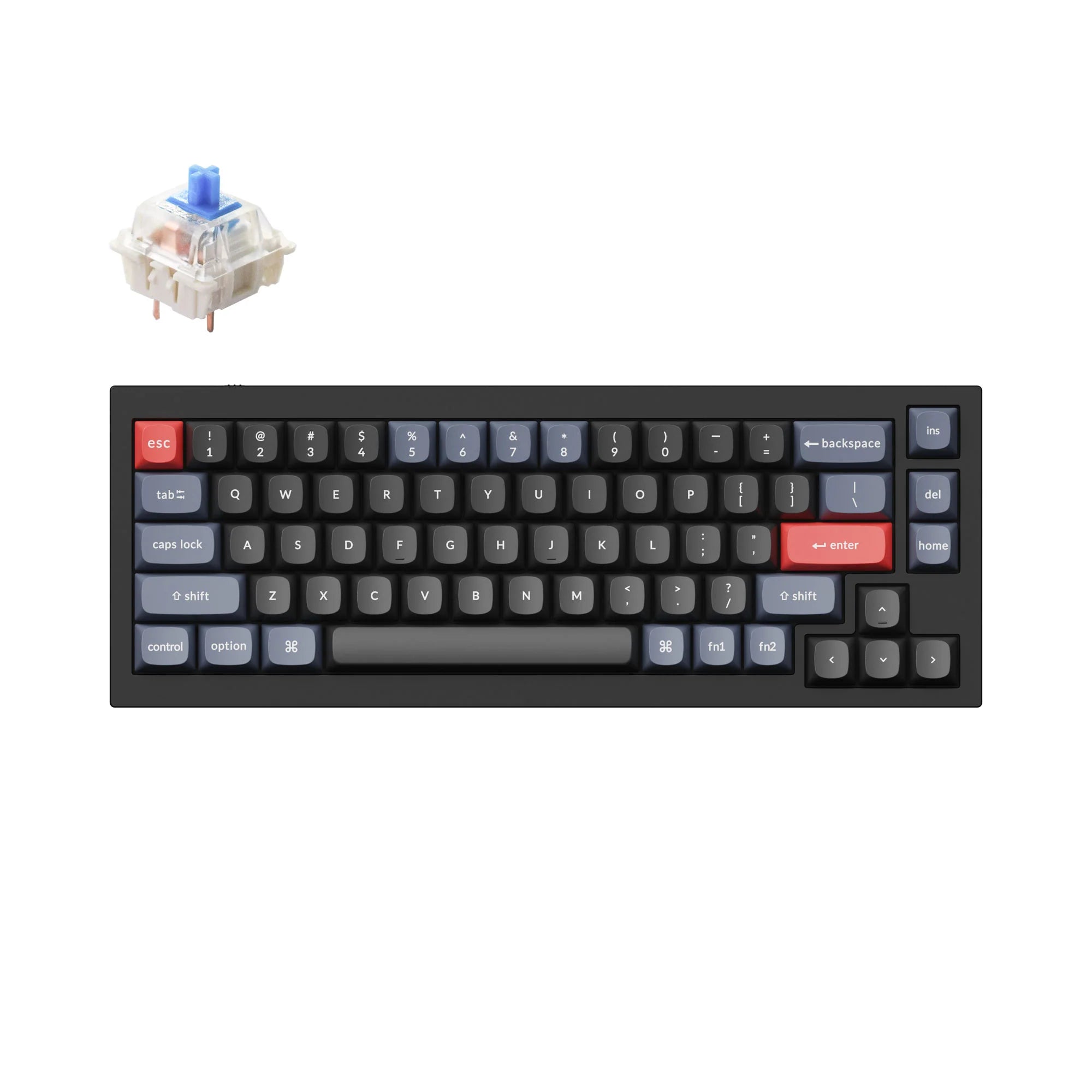 Keychron Q2 QMK Custom Mechanical Keyboard - View 2