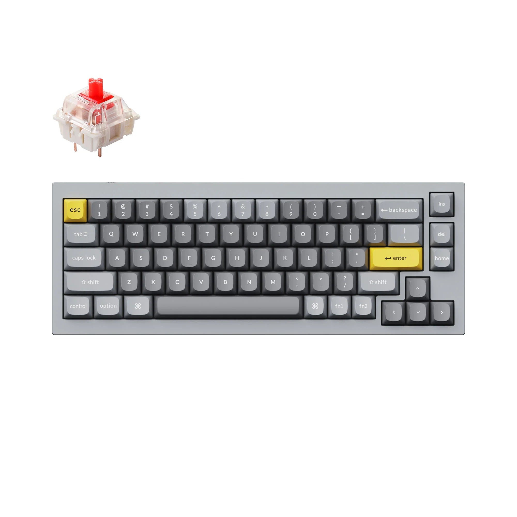 Keychron Q2 QMK Custom Mechanical Keyboard - View 4