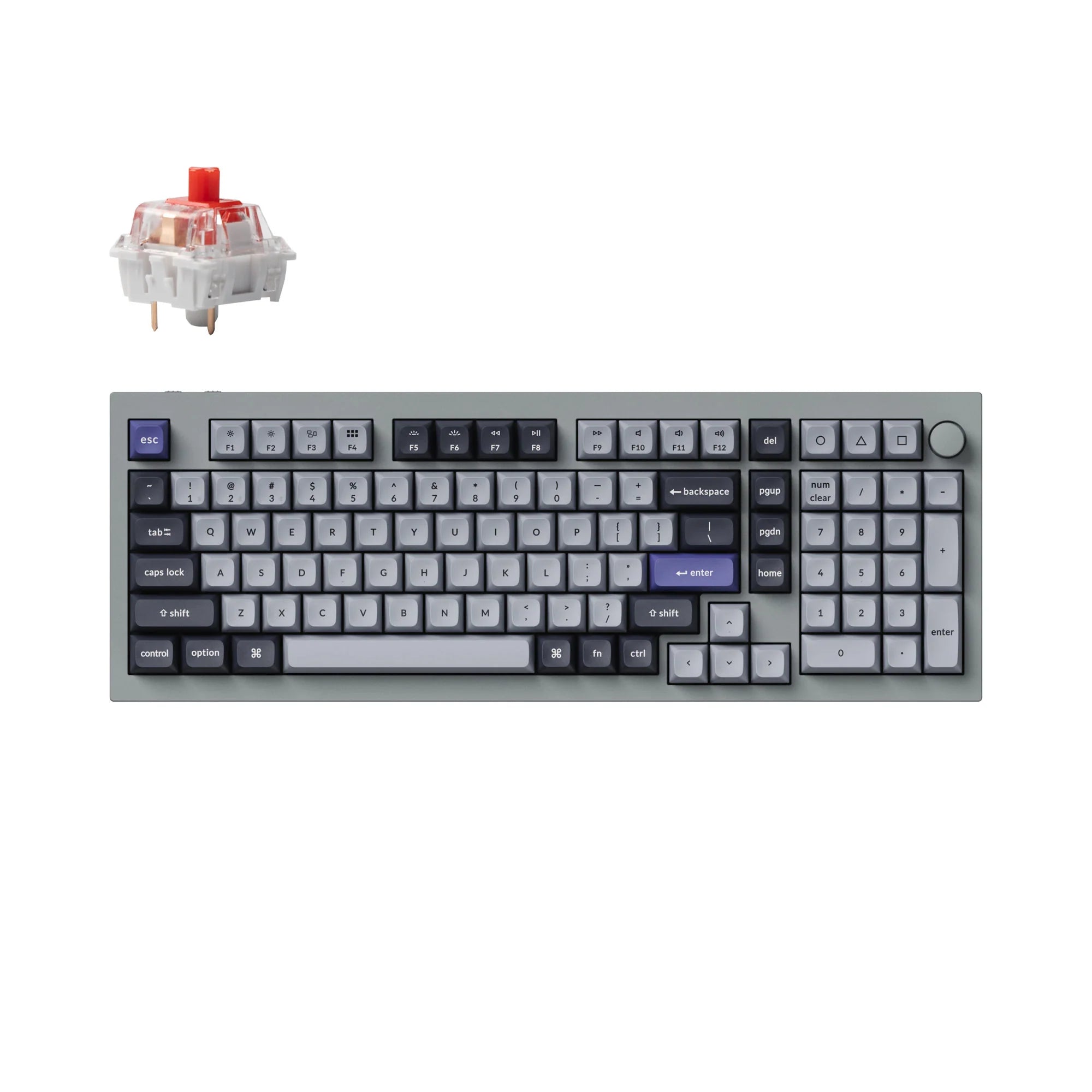 Keychron Q5 Pro QMK/VIA Wireless Custom Mechanical Keyboard - View 4