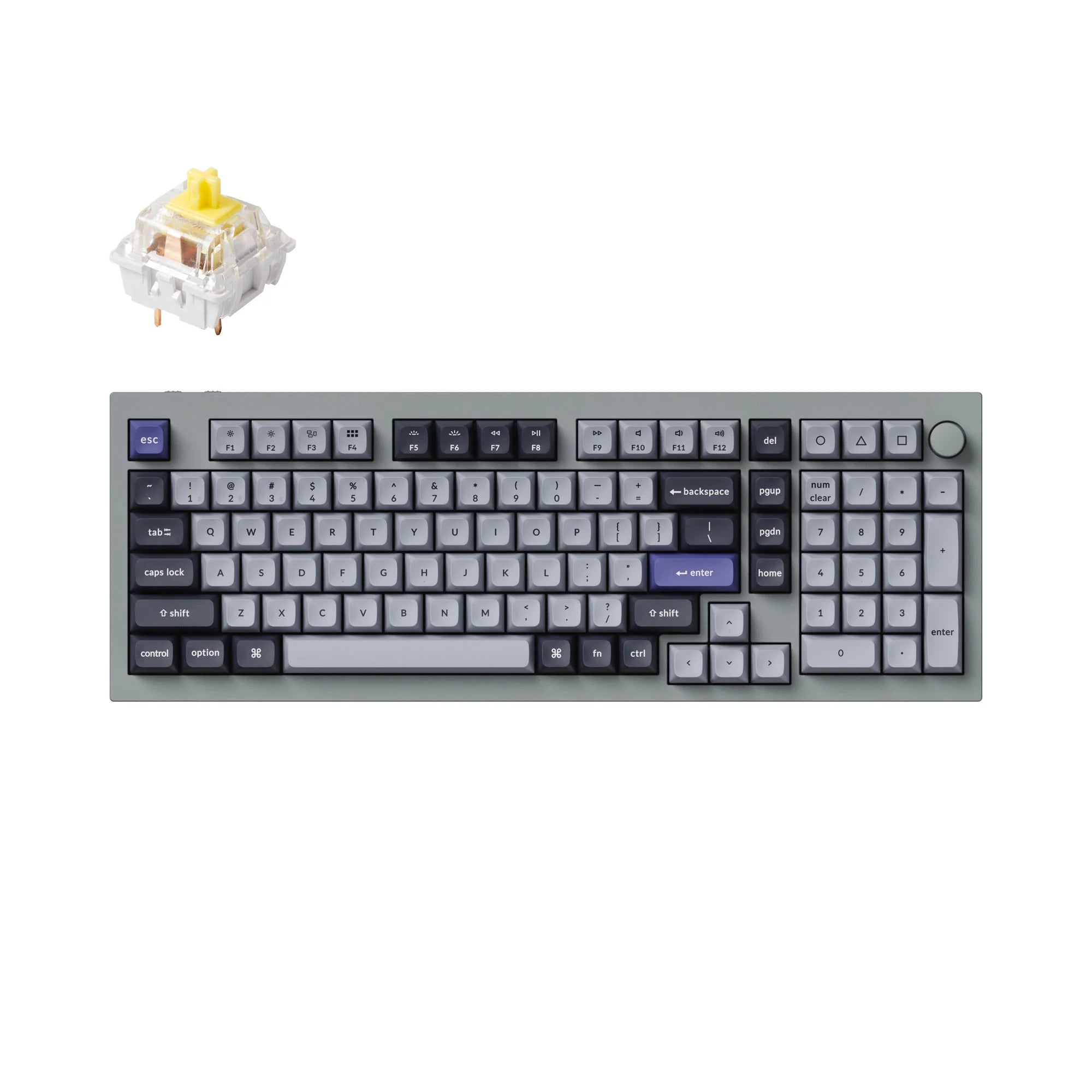 Keychron Q5 Pro QMK/VIA Wireless Custom Mechanical Keyboard - View 6