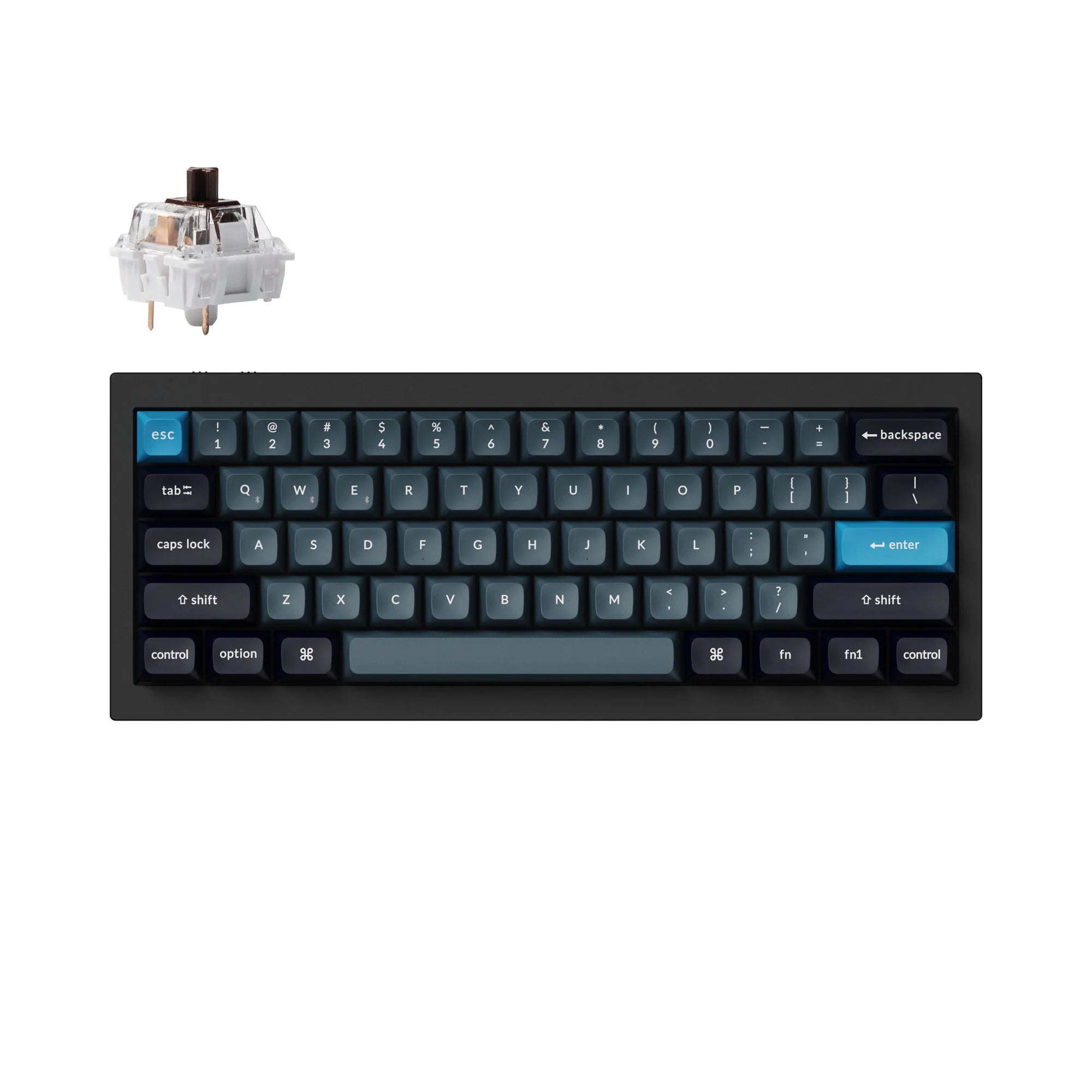 Keychron Q4 Pro QMK/VIA Wireless Custom Mechanical Keyboard - View 2