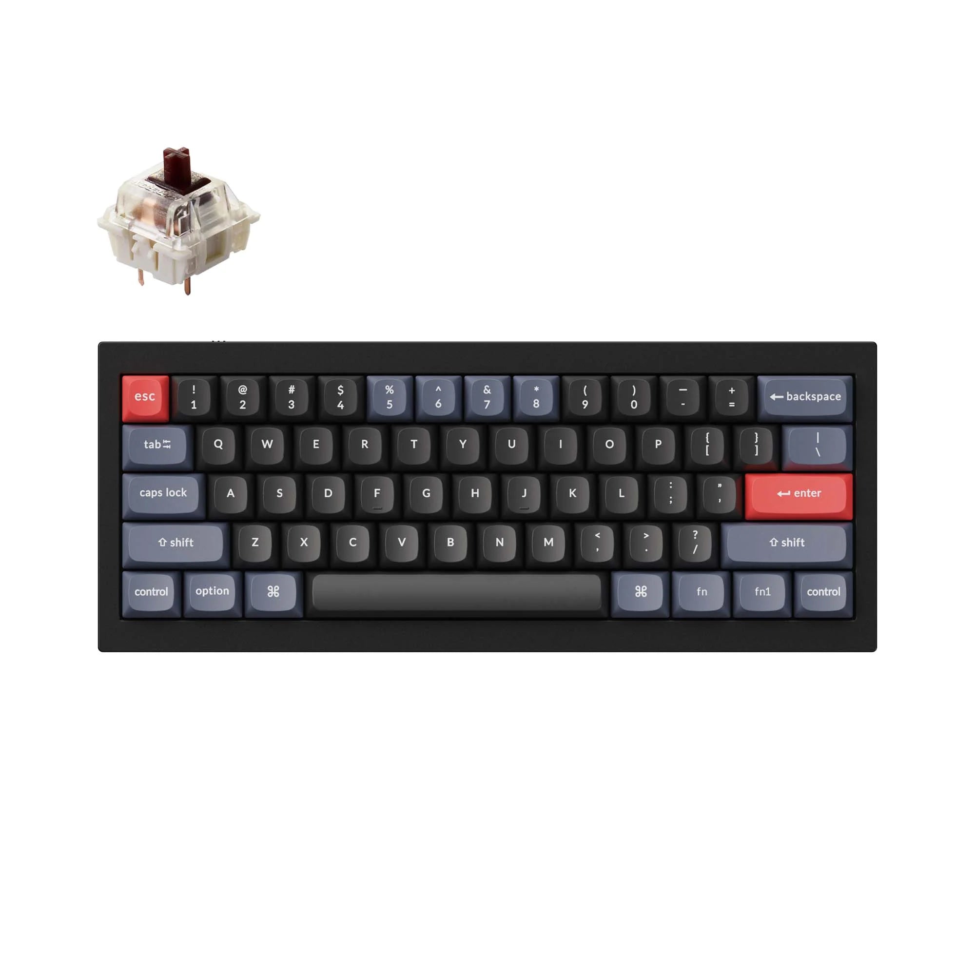 Keychron Q4 QMK Custom Mechanical Keyboard - View 3