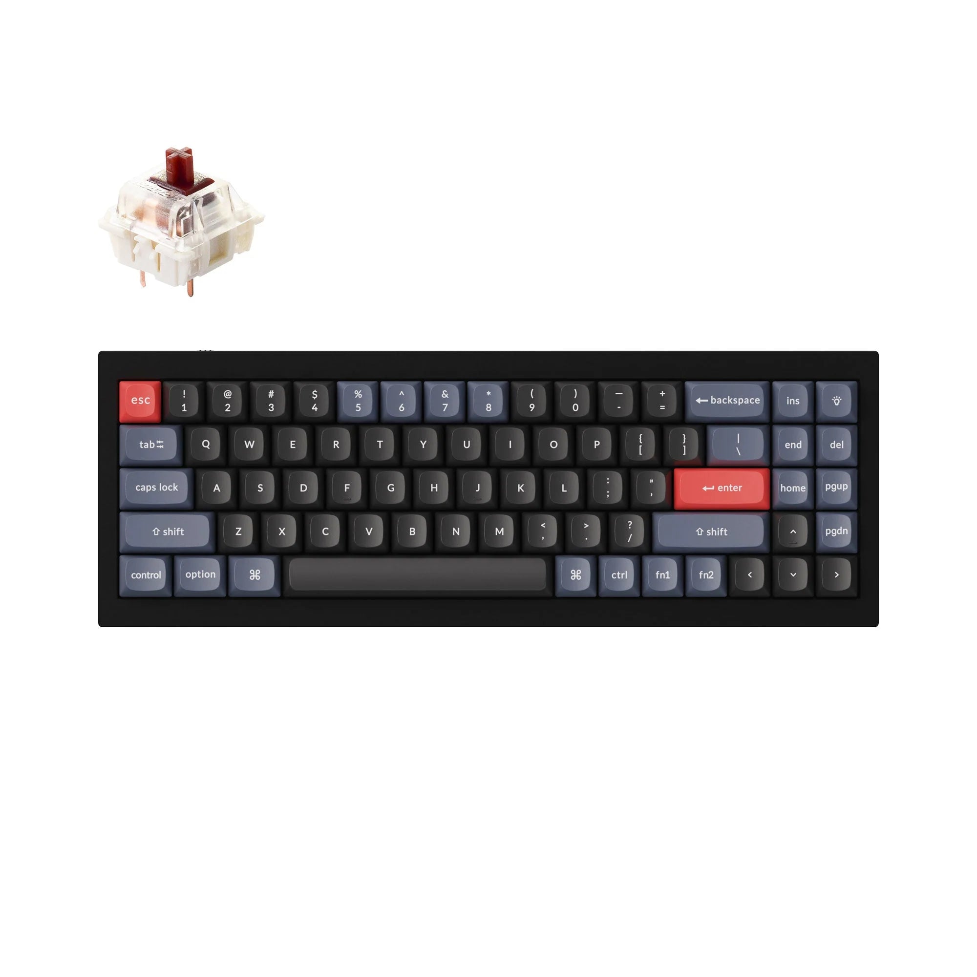 Keychron Q7 QMK Custom Mechanical Keyboard - View 3